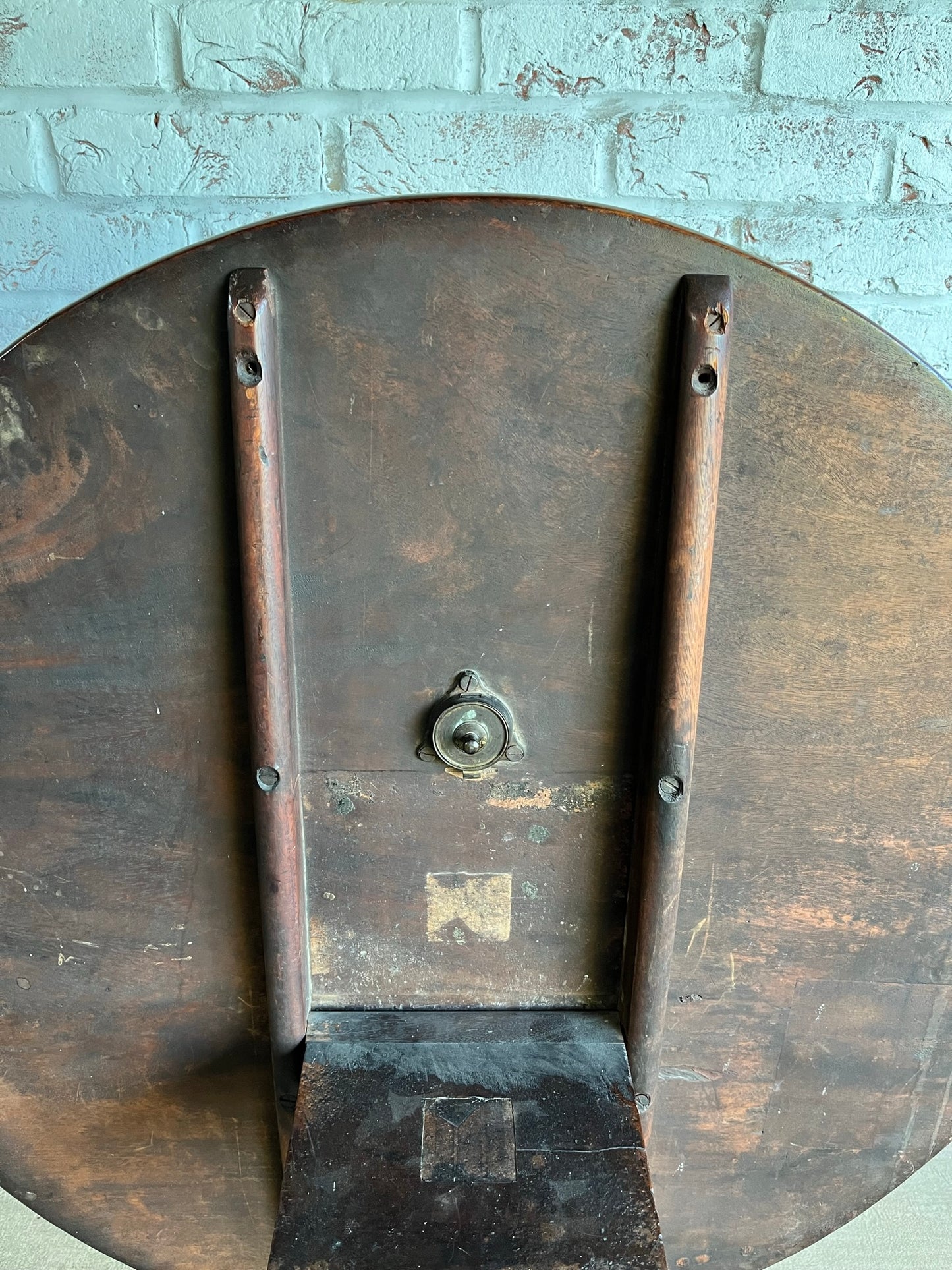 George III mahogany tilt top tripod table.