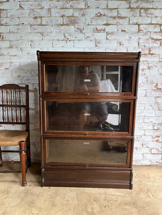 Globe Wernicke stacking barristers bookcase.