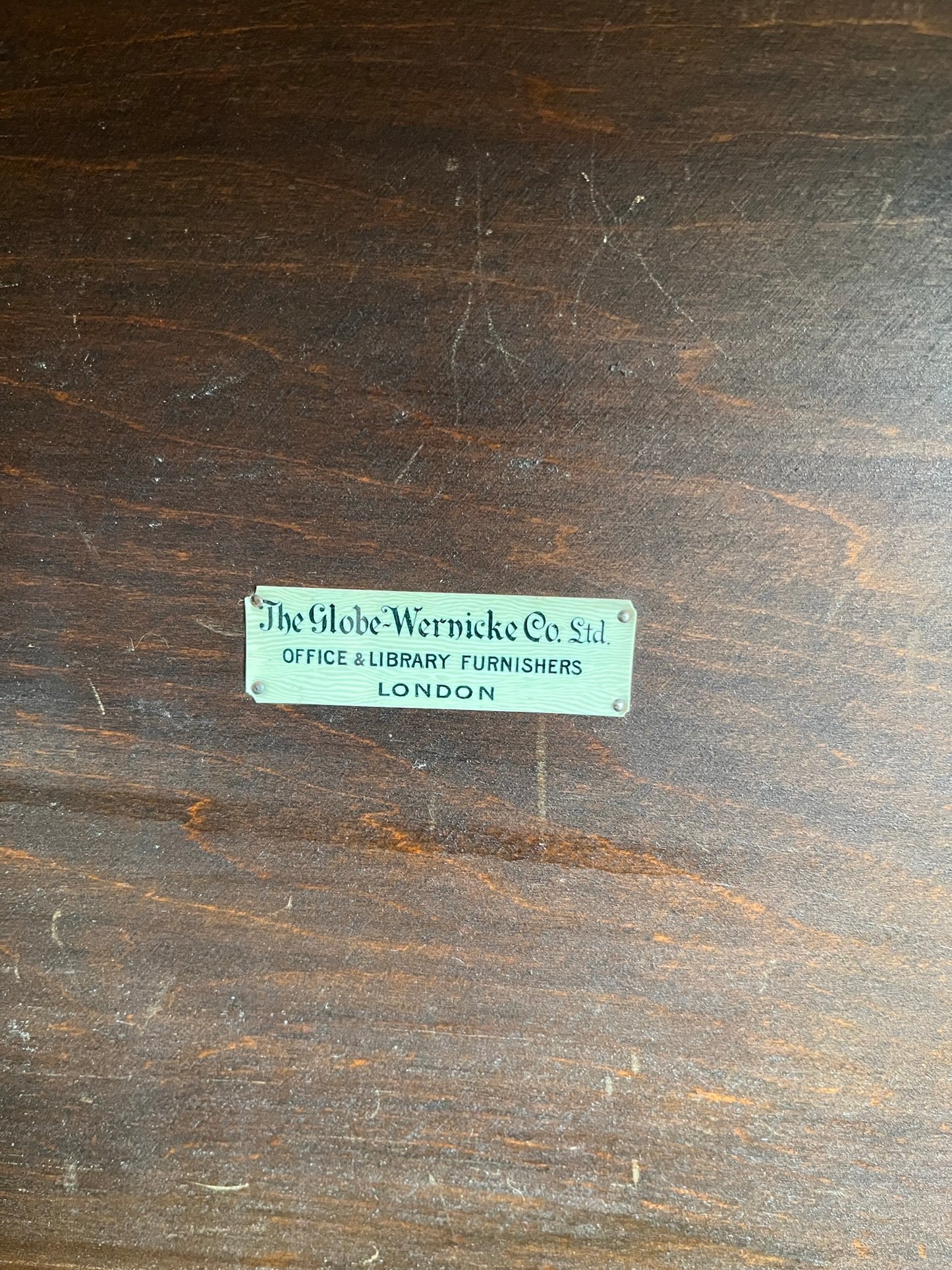 Globe Wernicke stacking barristers bookcase.