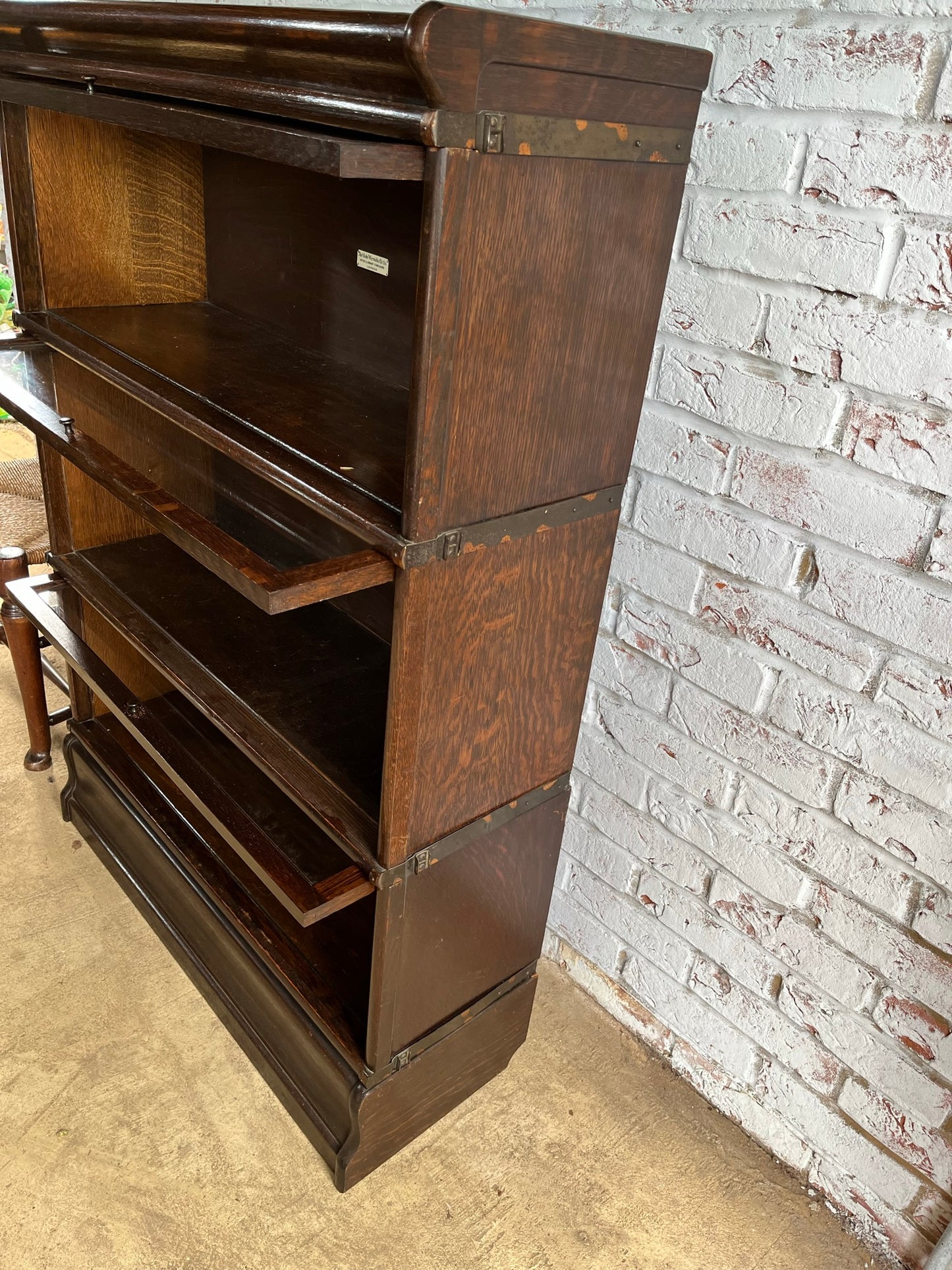 Globe Wernicke stacking barristers bookcase.