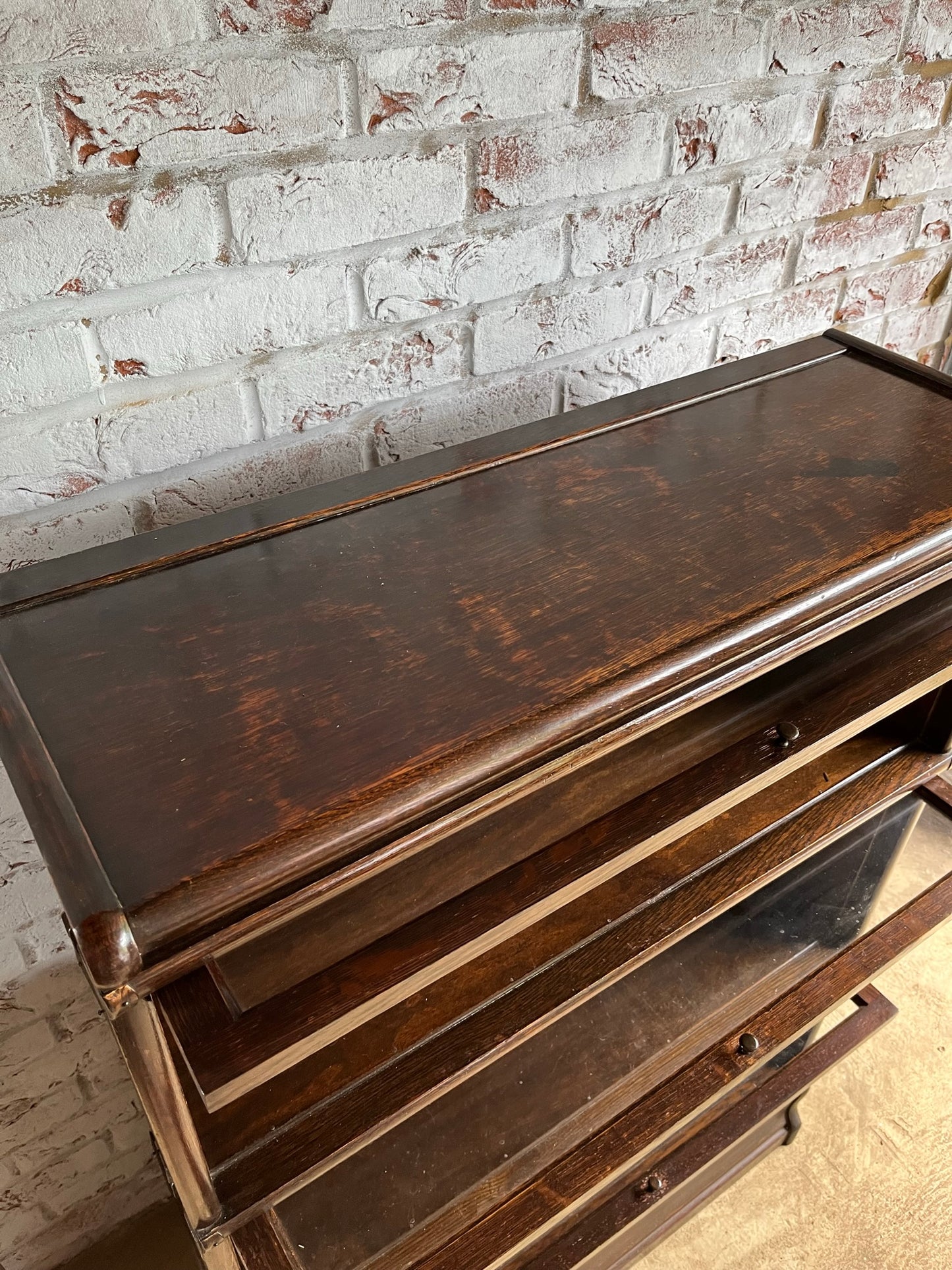 Globe Wernicke stacking barristers bookcase.