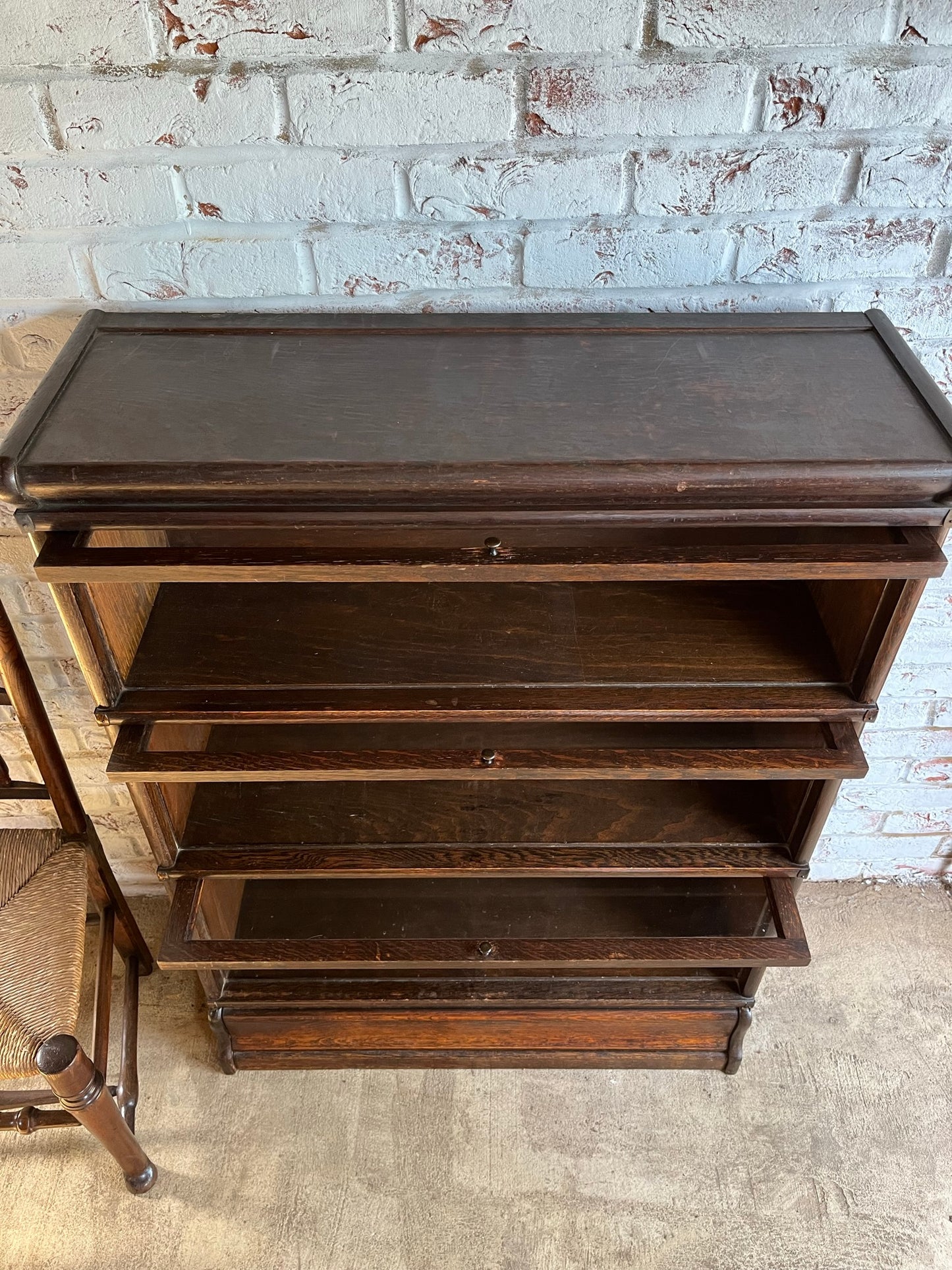 Globe Wernicke stacking barristers bookcase.