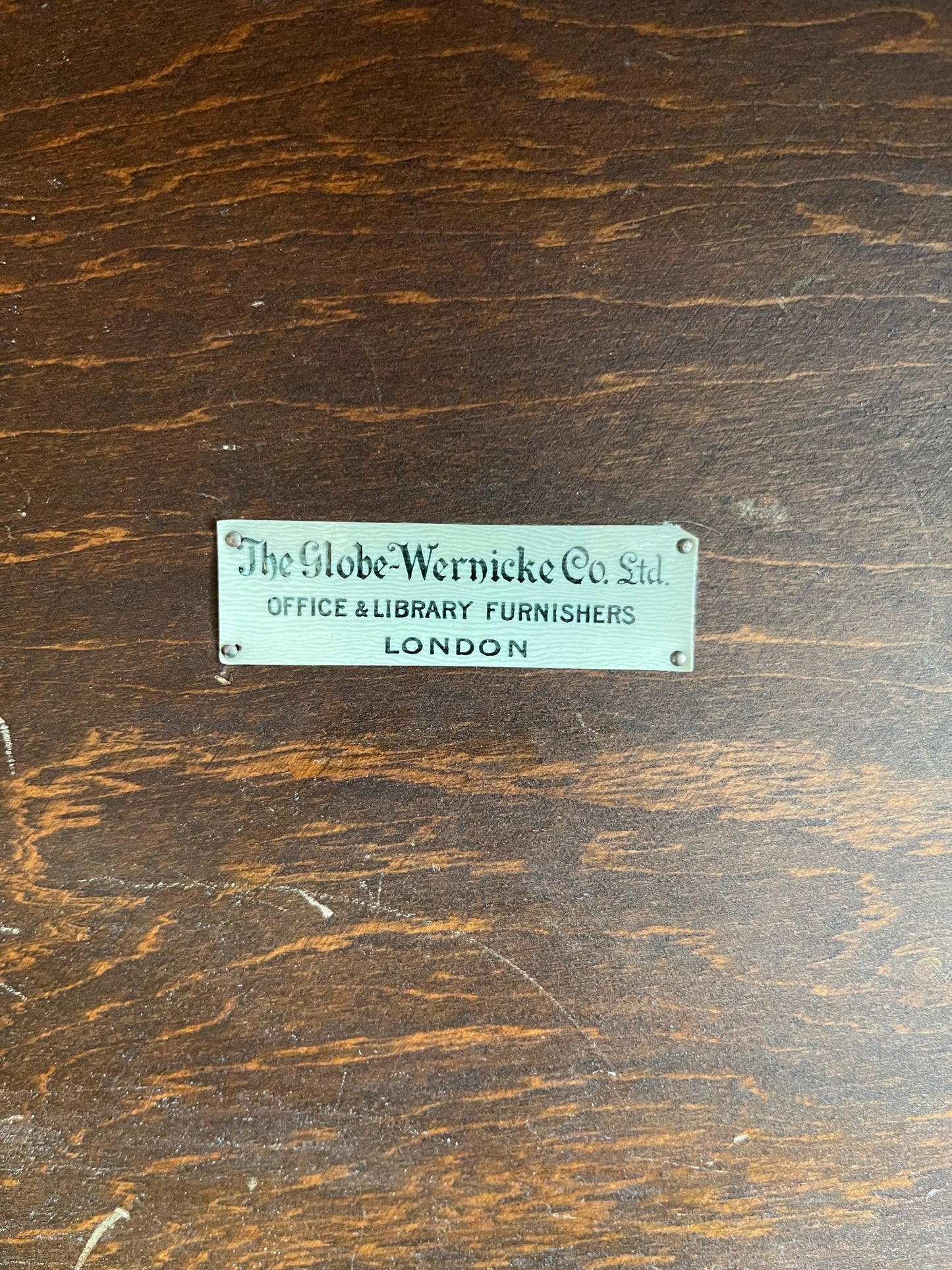 Globe Wernicke stacking barristers bookcase.