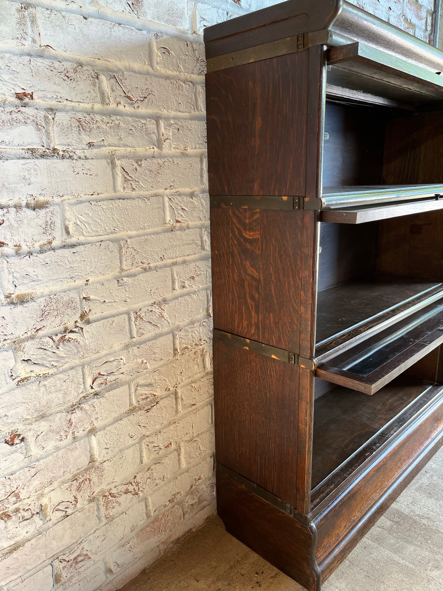 Globe Wernicke stacking barristers bookcase.
