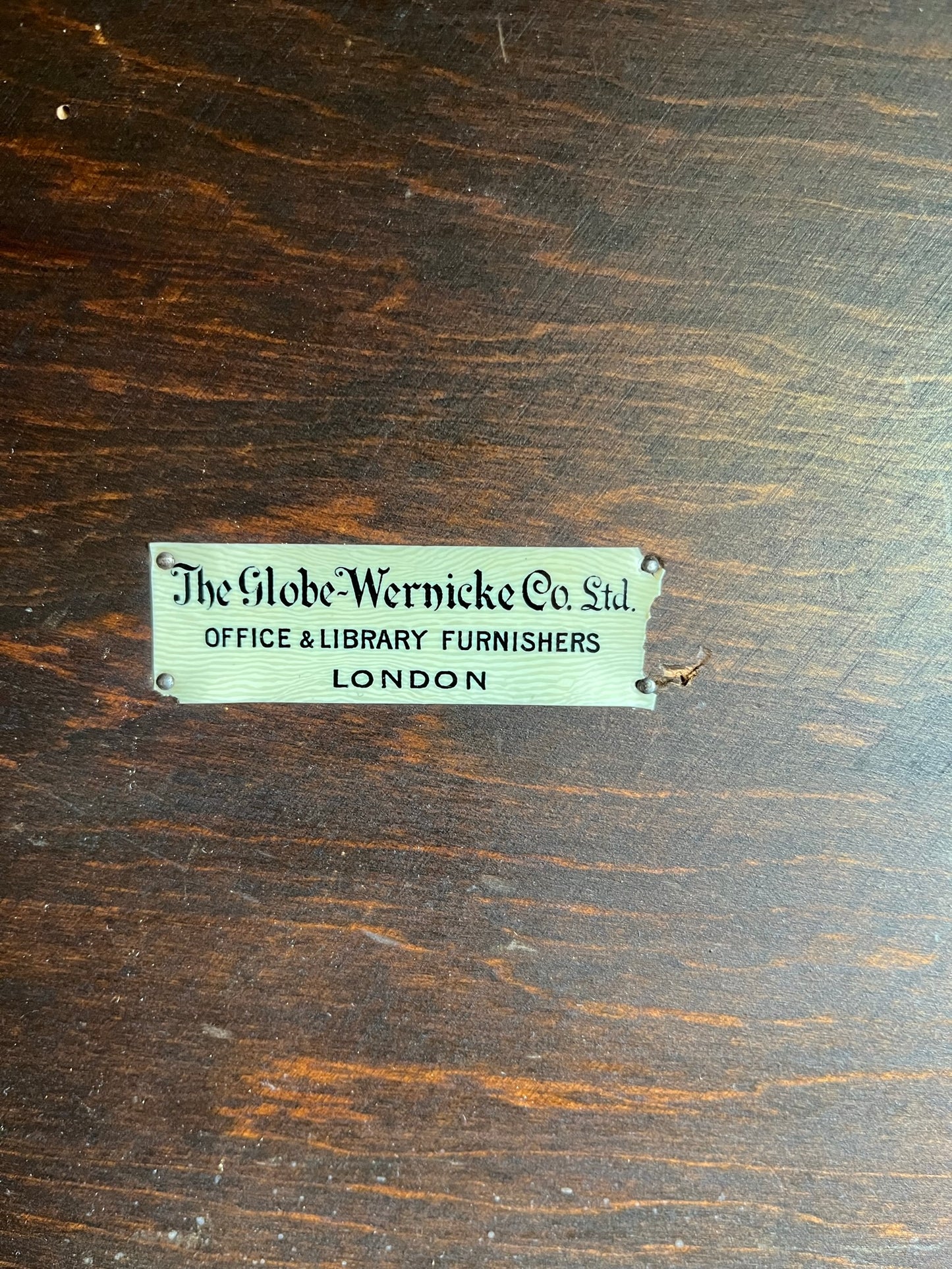 Globe Wernicke stacking barristers bookcase.