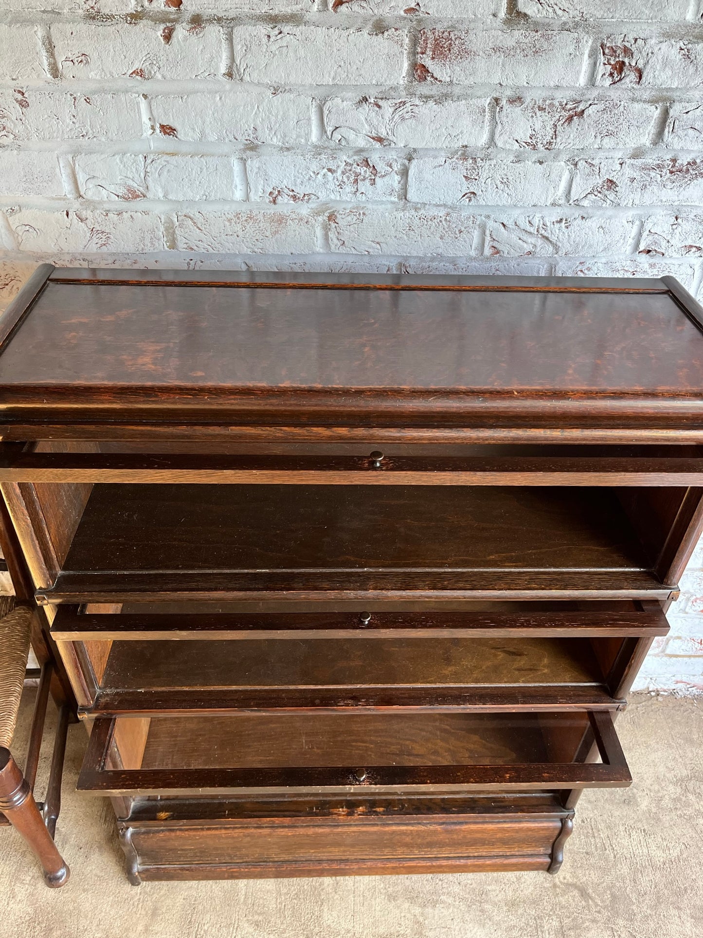 Globe Wernicke stacking barristers bookcase.