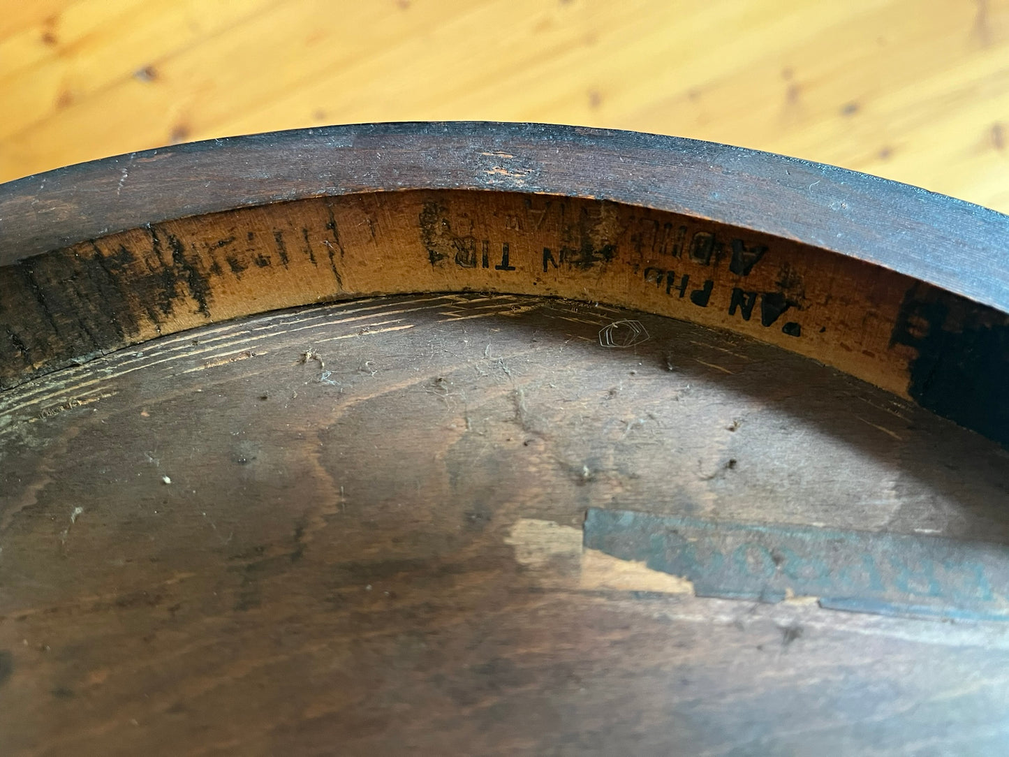 Early bentwood bistro/cafe chair, with label and stamped.