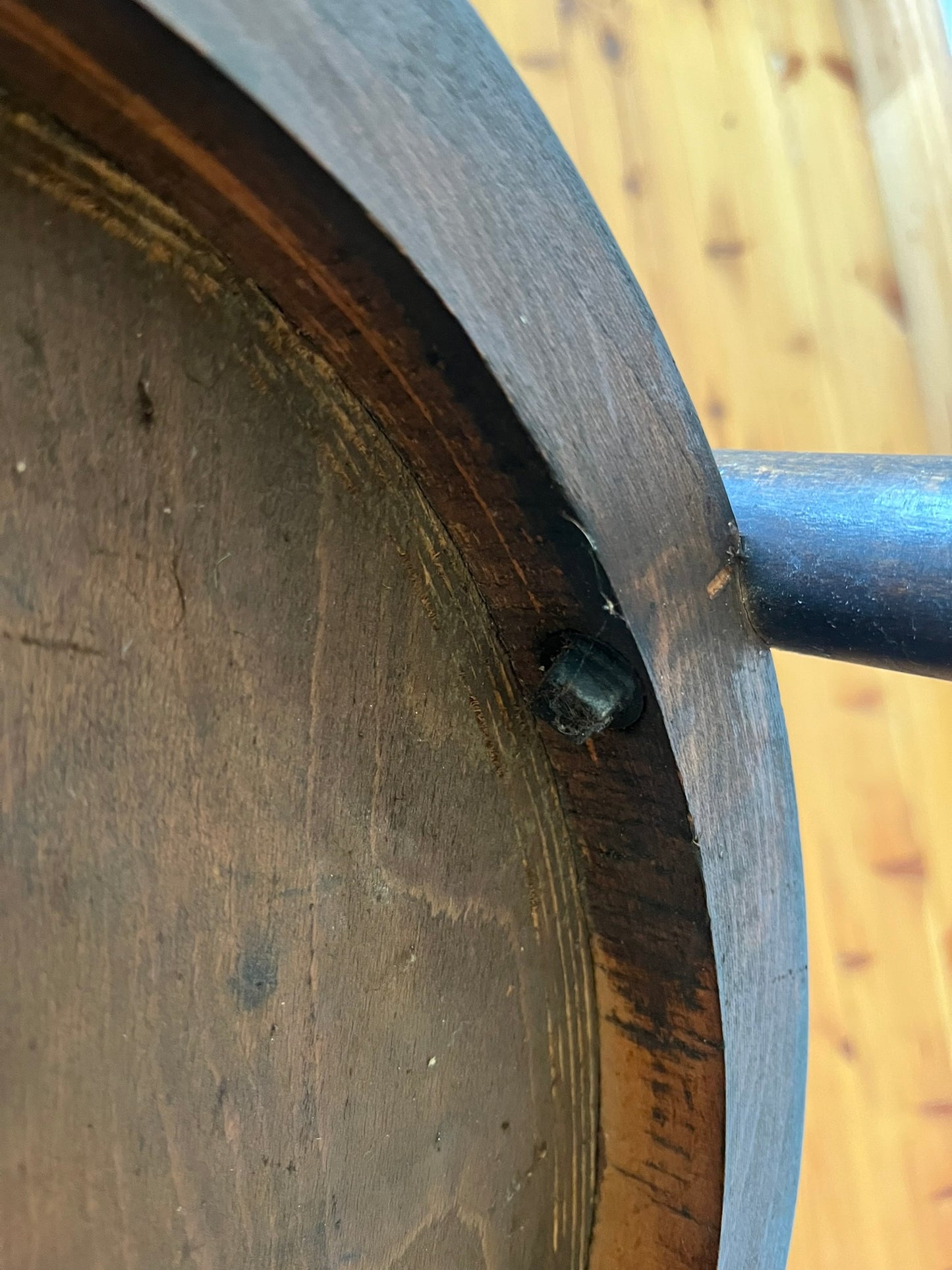 Early bentwood bistro/cafe chair, with label and stamped.
