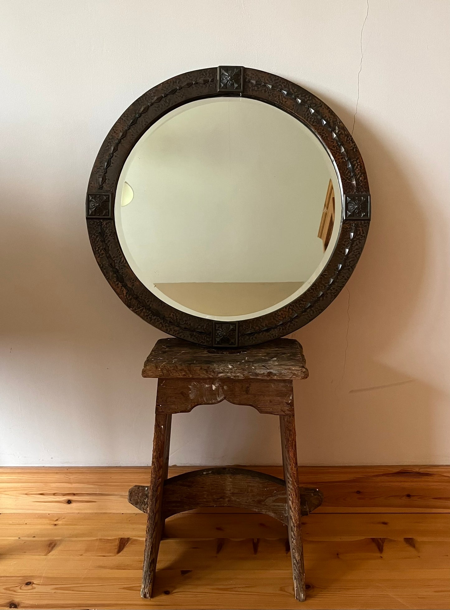 Arts & Crafts mirror.