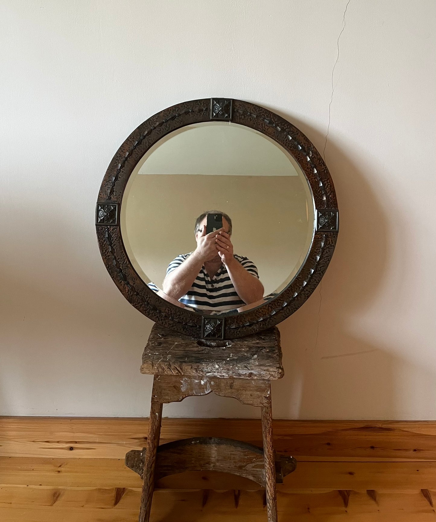 Arts & Crafts mirror.