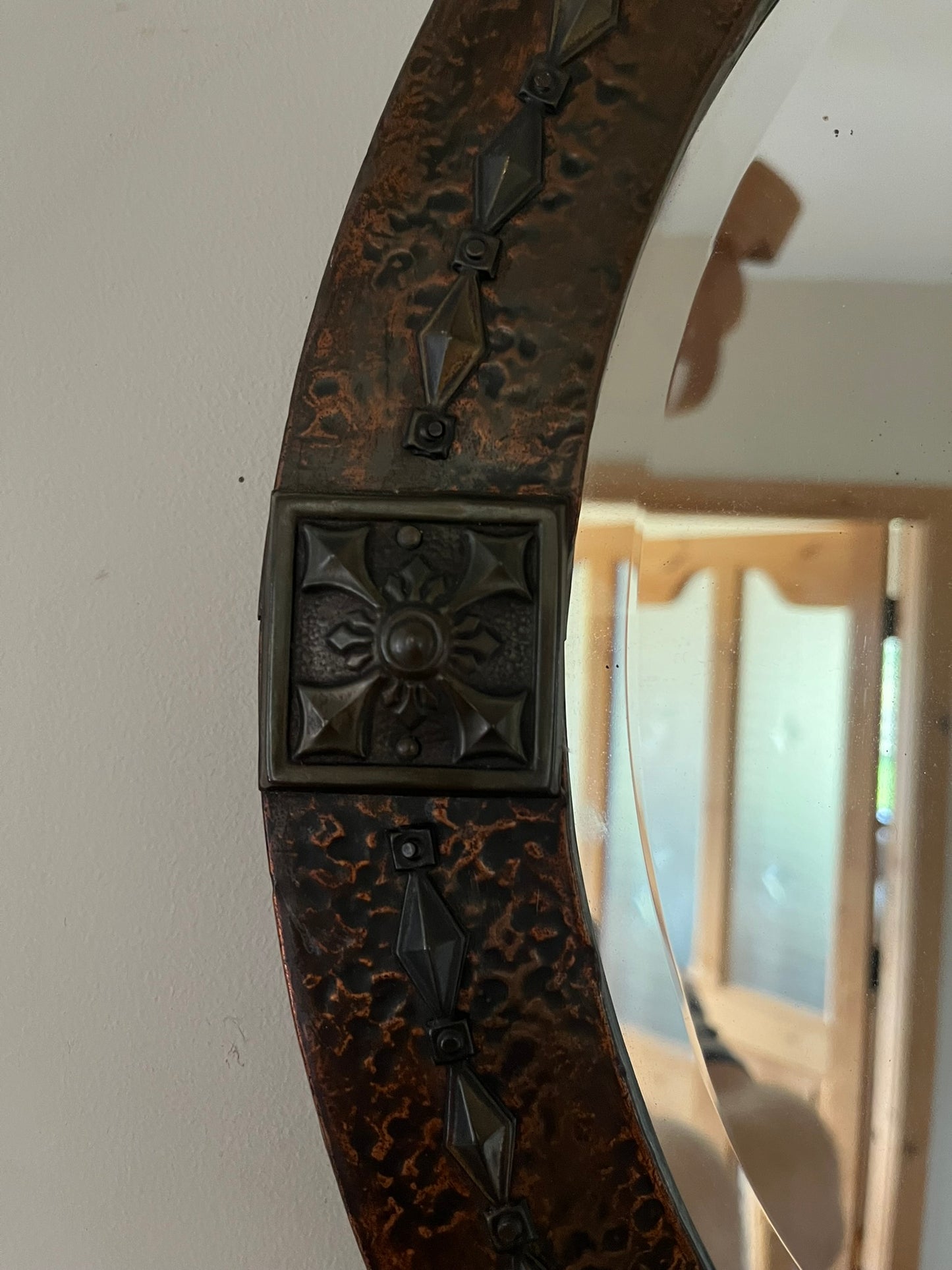 Arts & Crafts mirror.