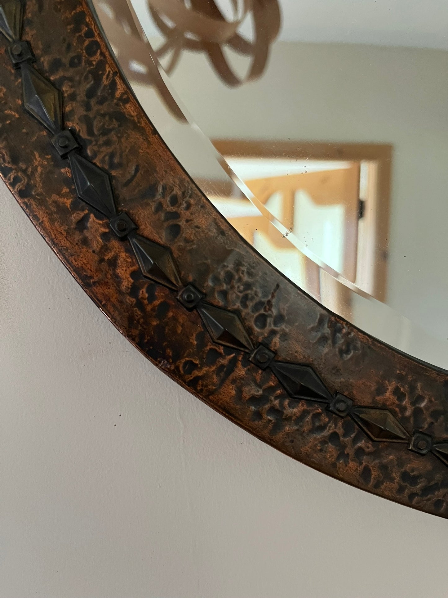 Arts & Crafts mirror.