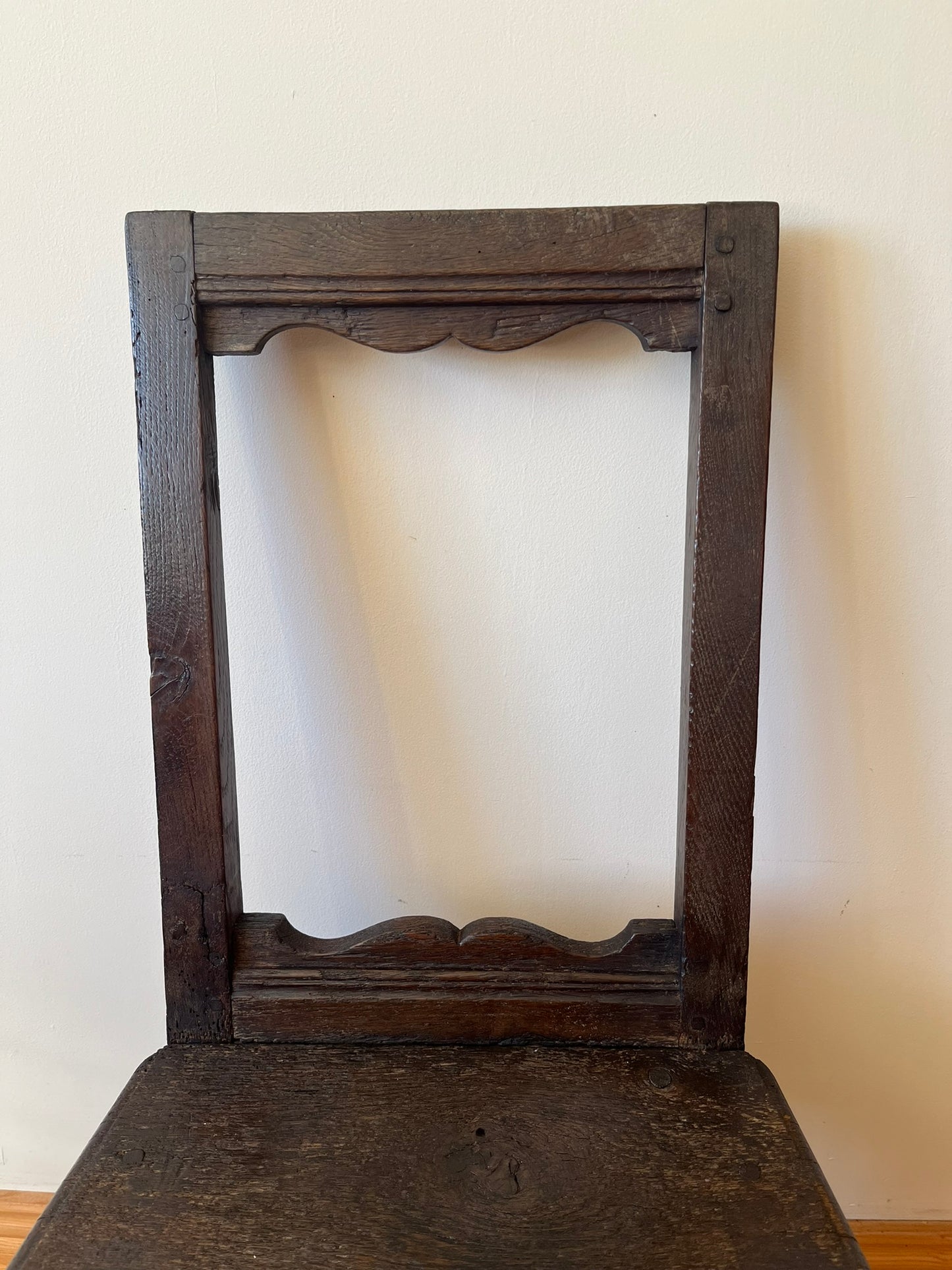 17th century French nun's chair.