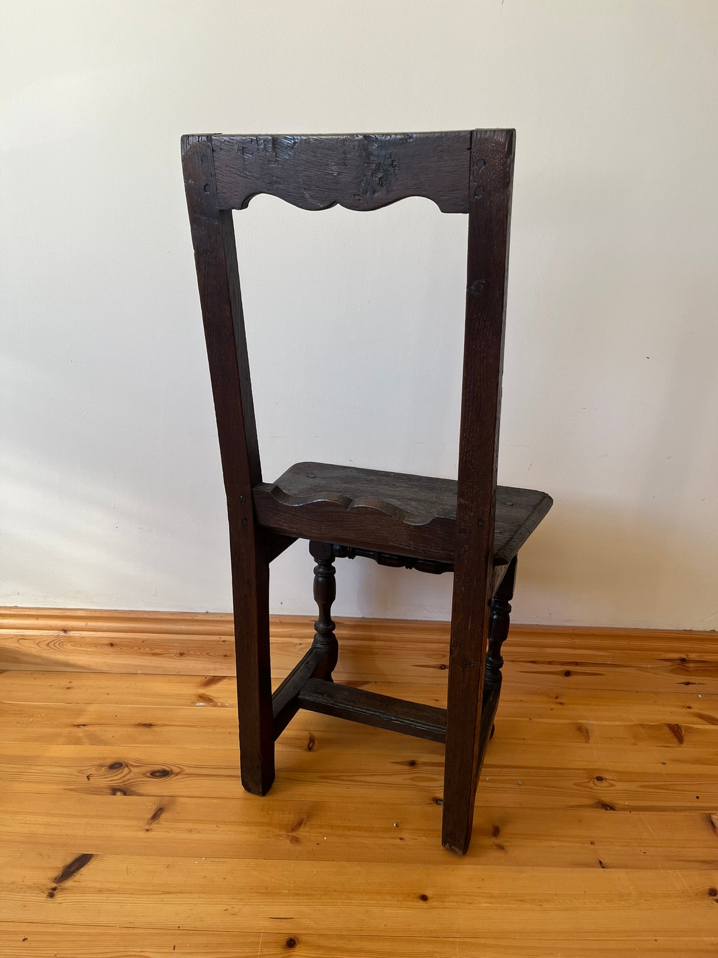 17th century French nun's chair.