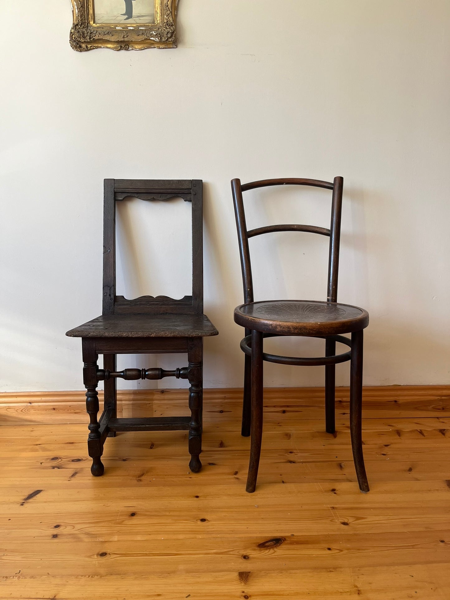 17th century French nun's chair.