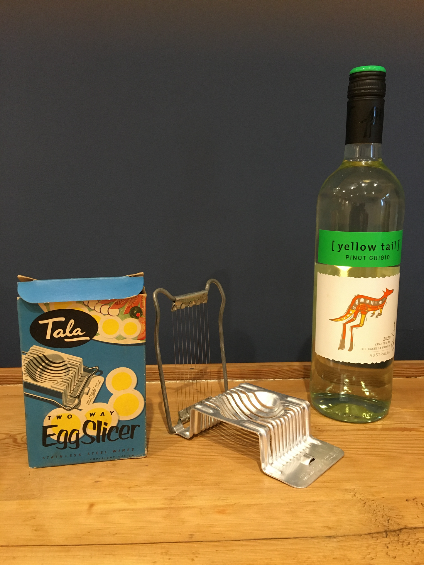 Vintage mid-century Tala egg slicer
