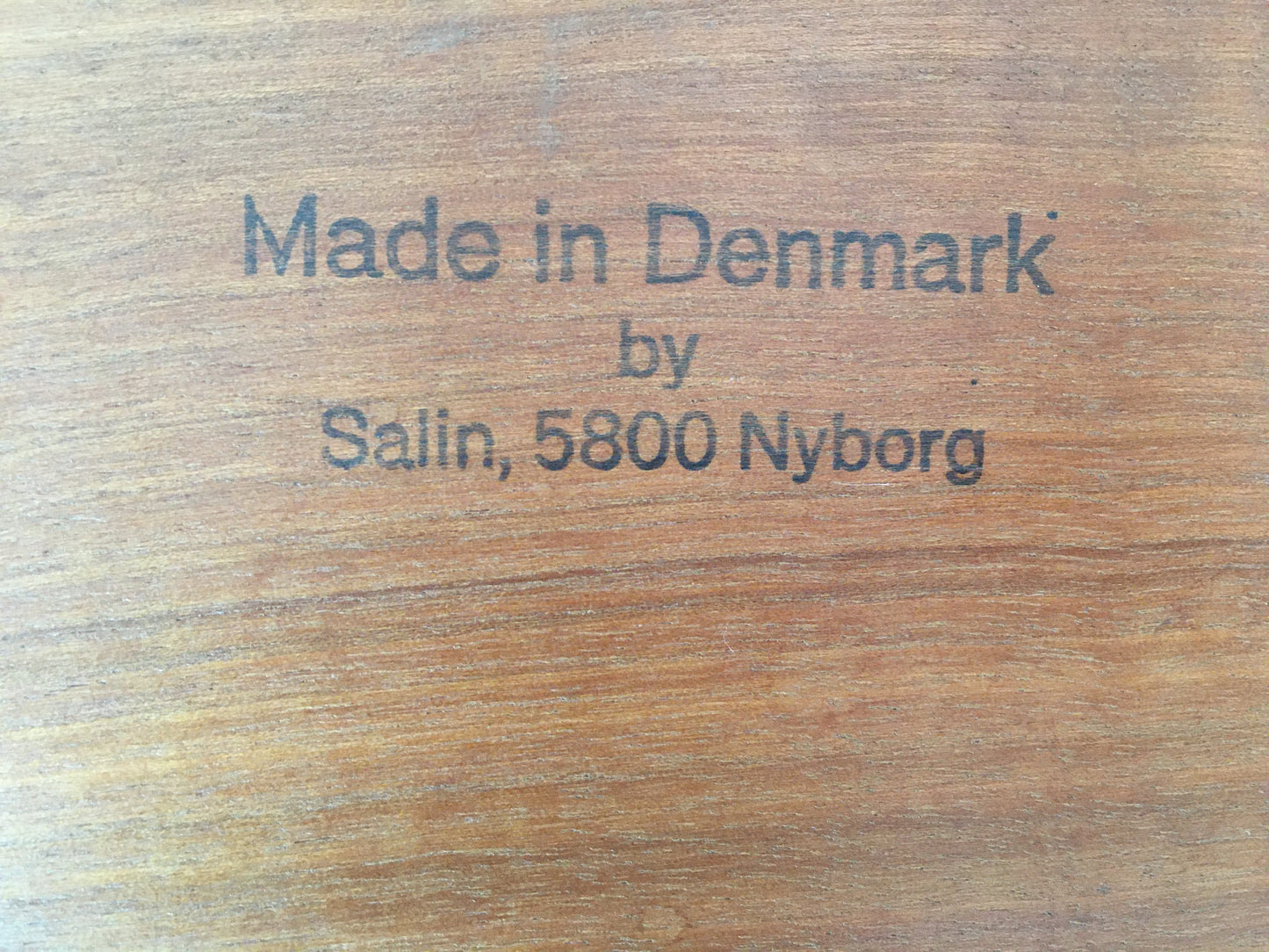 Danish mid-century modern nesting tables by Salin, 5800 Nyborg