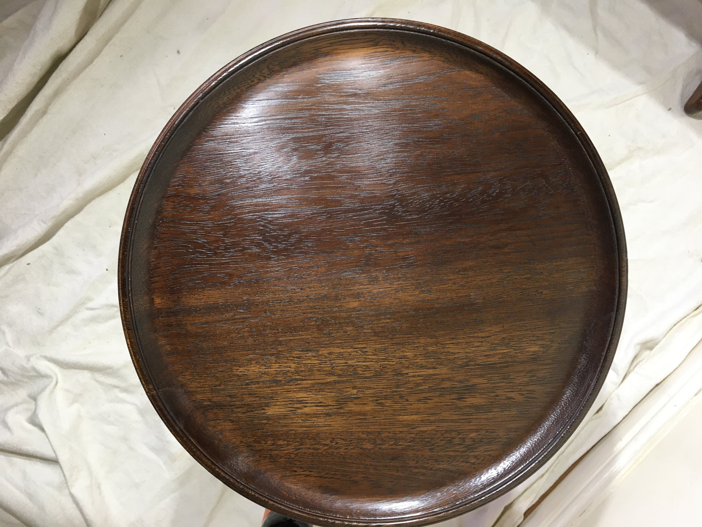 Late Victorian mahogany tripod/wine table