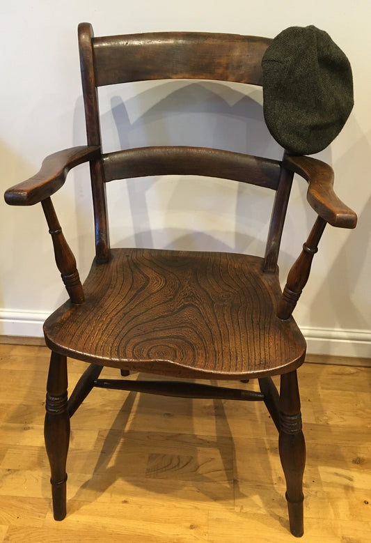 Elm country armchair