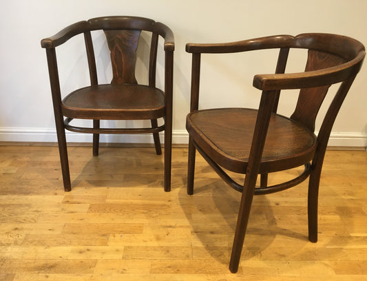 Pair of Thonet chairs