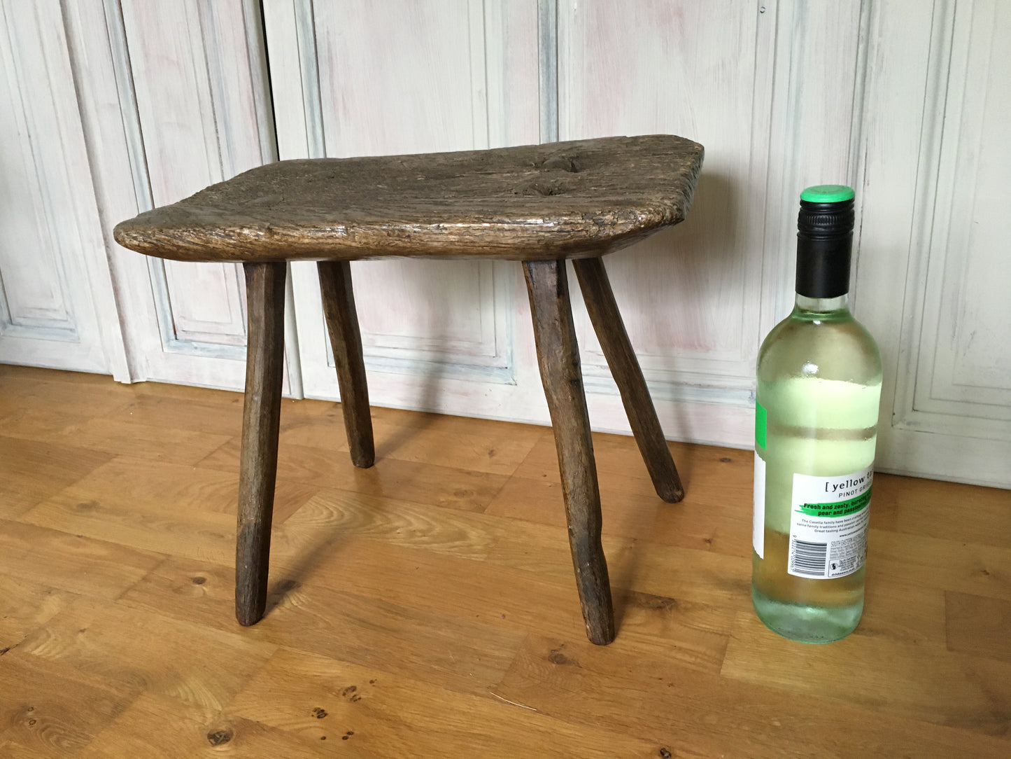 19th century work or milking stool