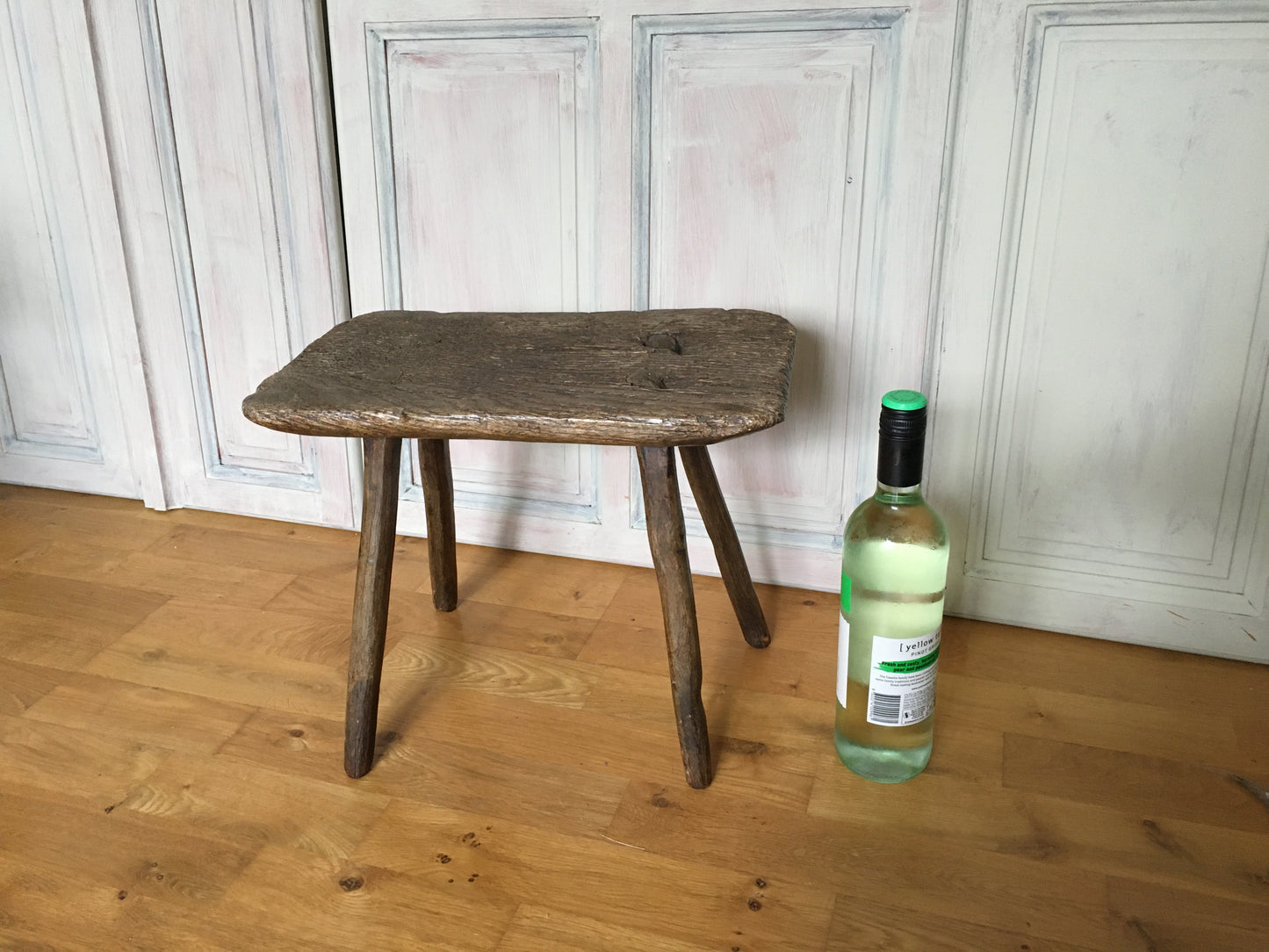 19th century work or milking stool