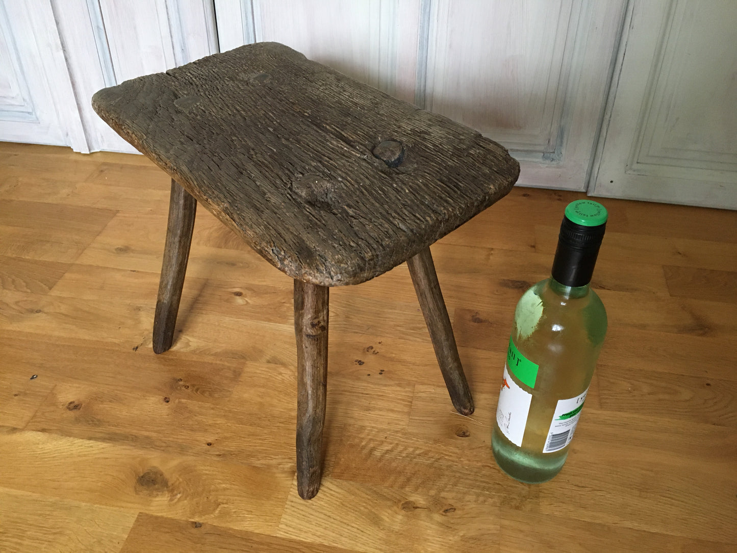 19th century work or milking stool