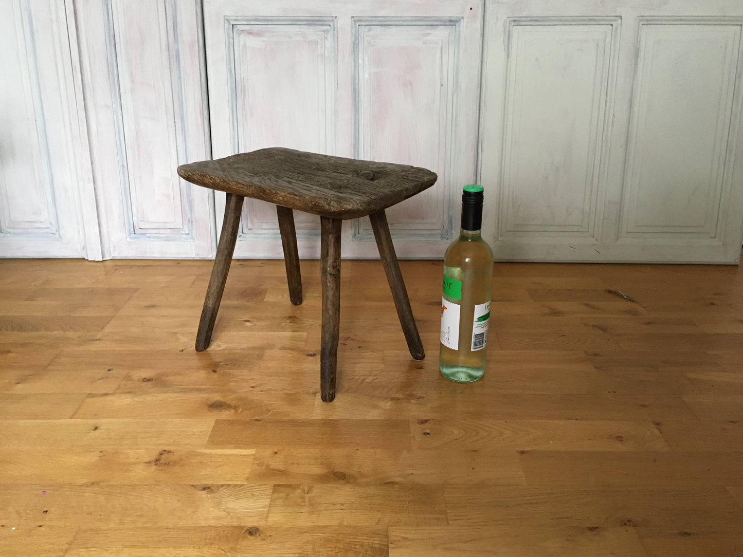 19th century work or milking stool