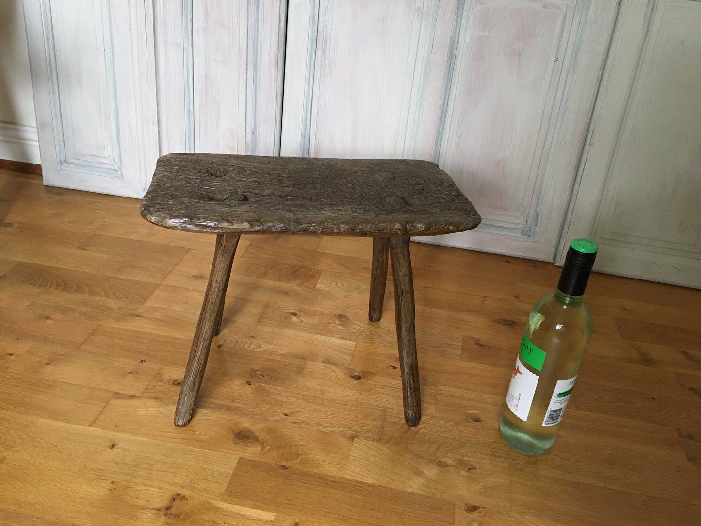 19th century work or milking stool