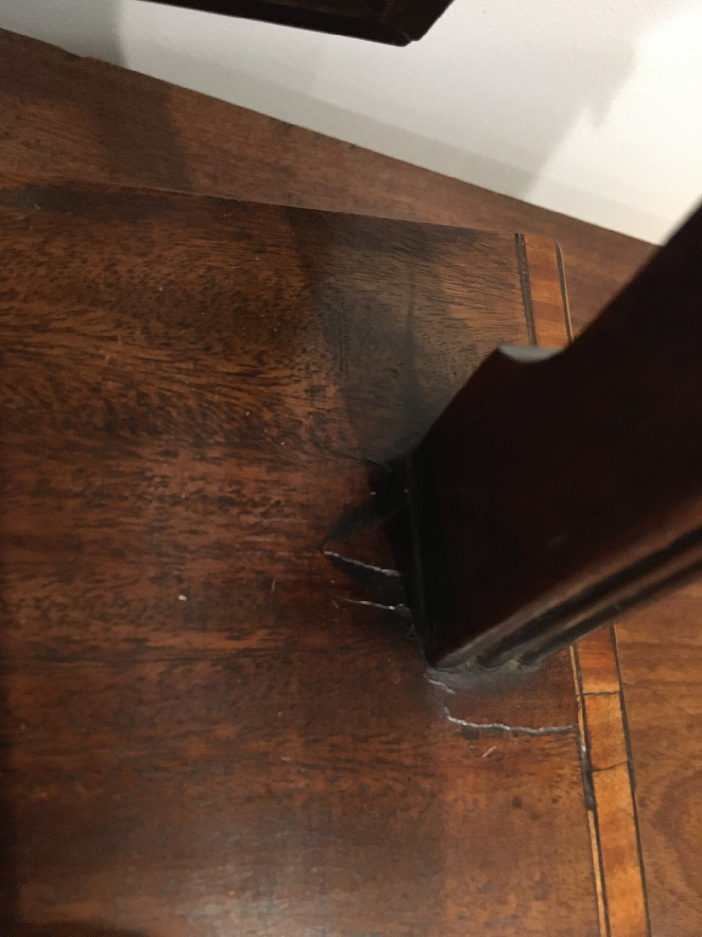 Large late 18th century George III mahogany dressing or toilet mirror