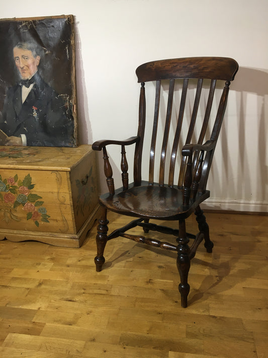 Lath back Windsor chair