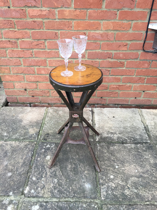 Vintage Evertaut steel stool.