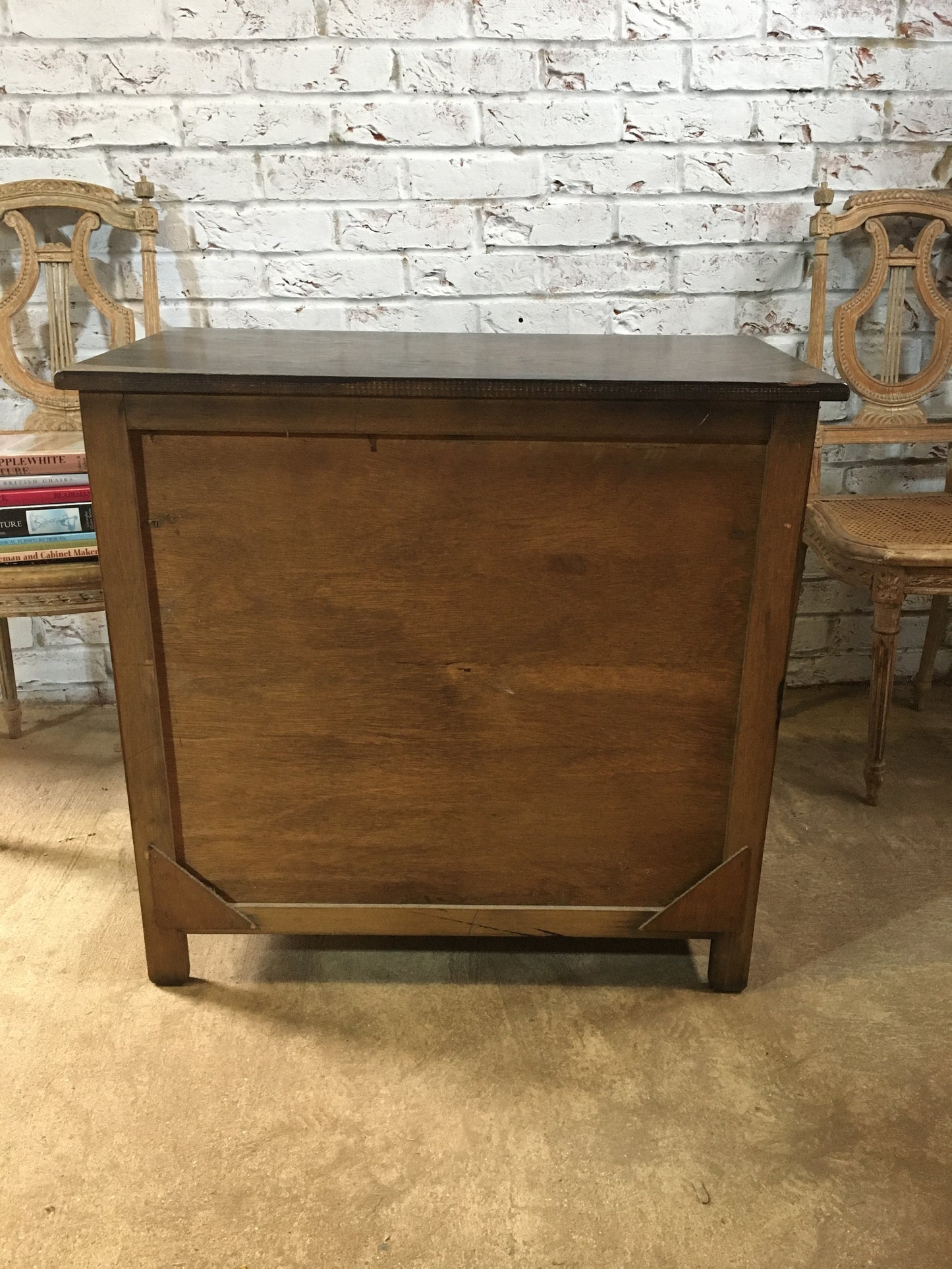 Vintage oak cabinet or cupboard.