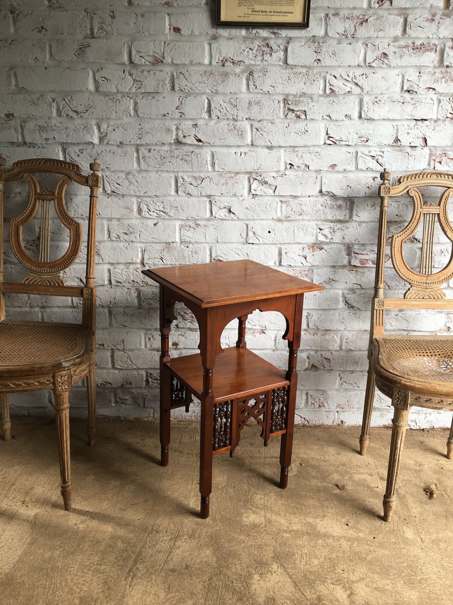 Late 19th-century Liberty style Moorish table.