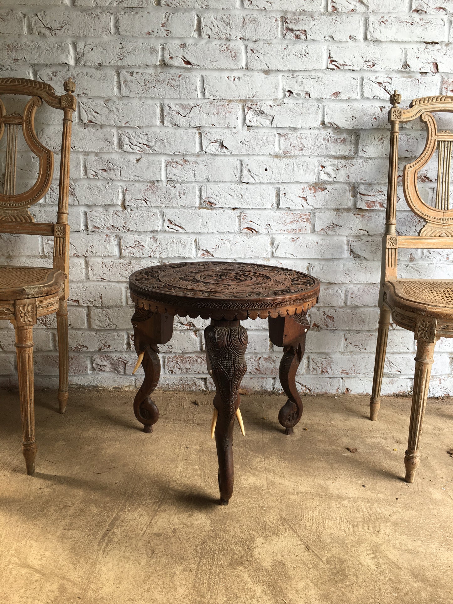 Elephant side table.