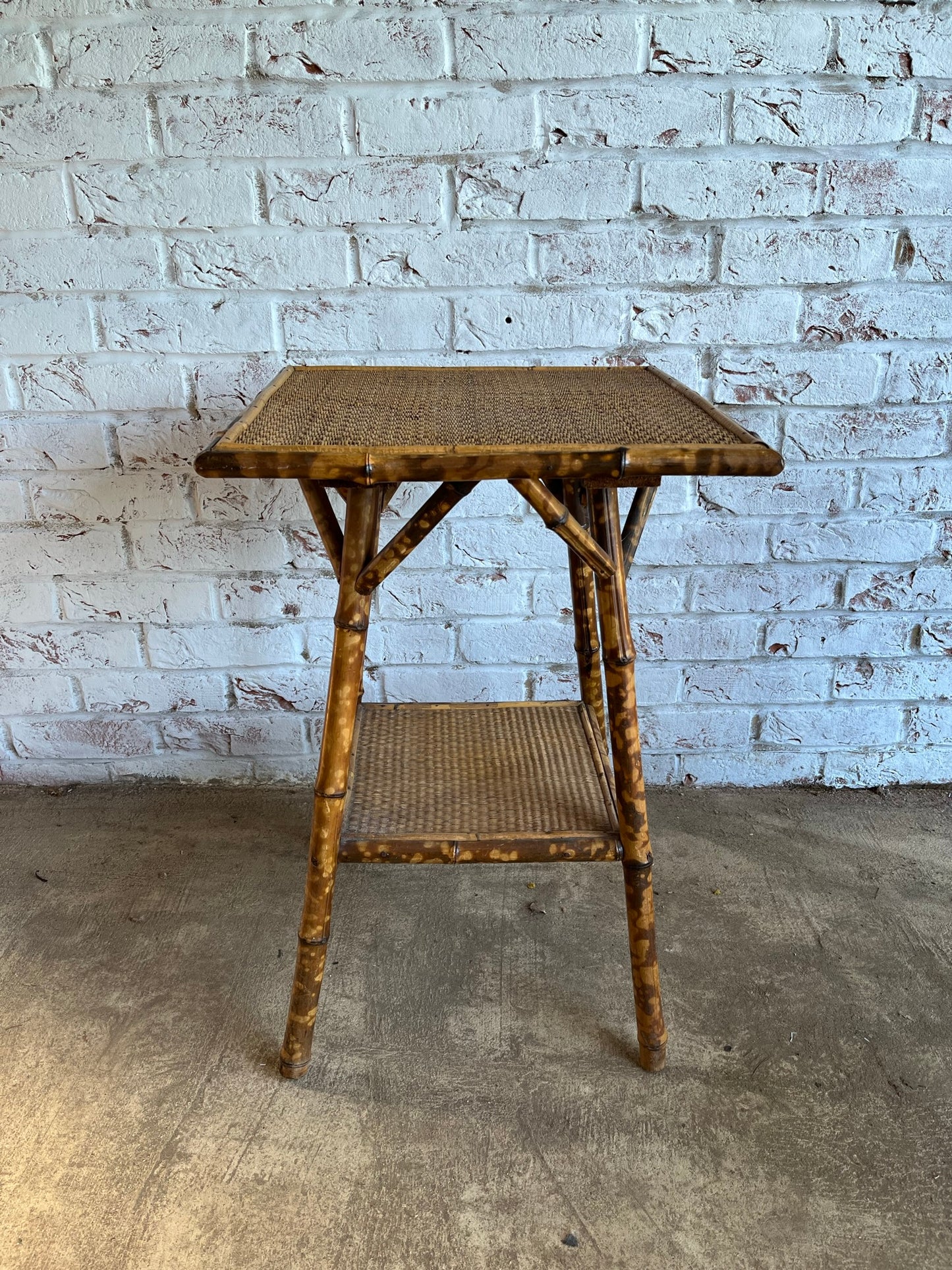 Victorian bamboo occasional table/wine table/lamp table.