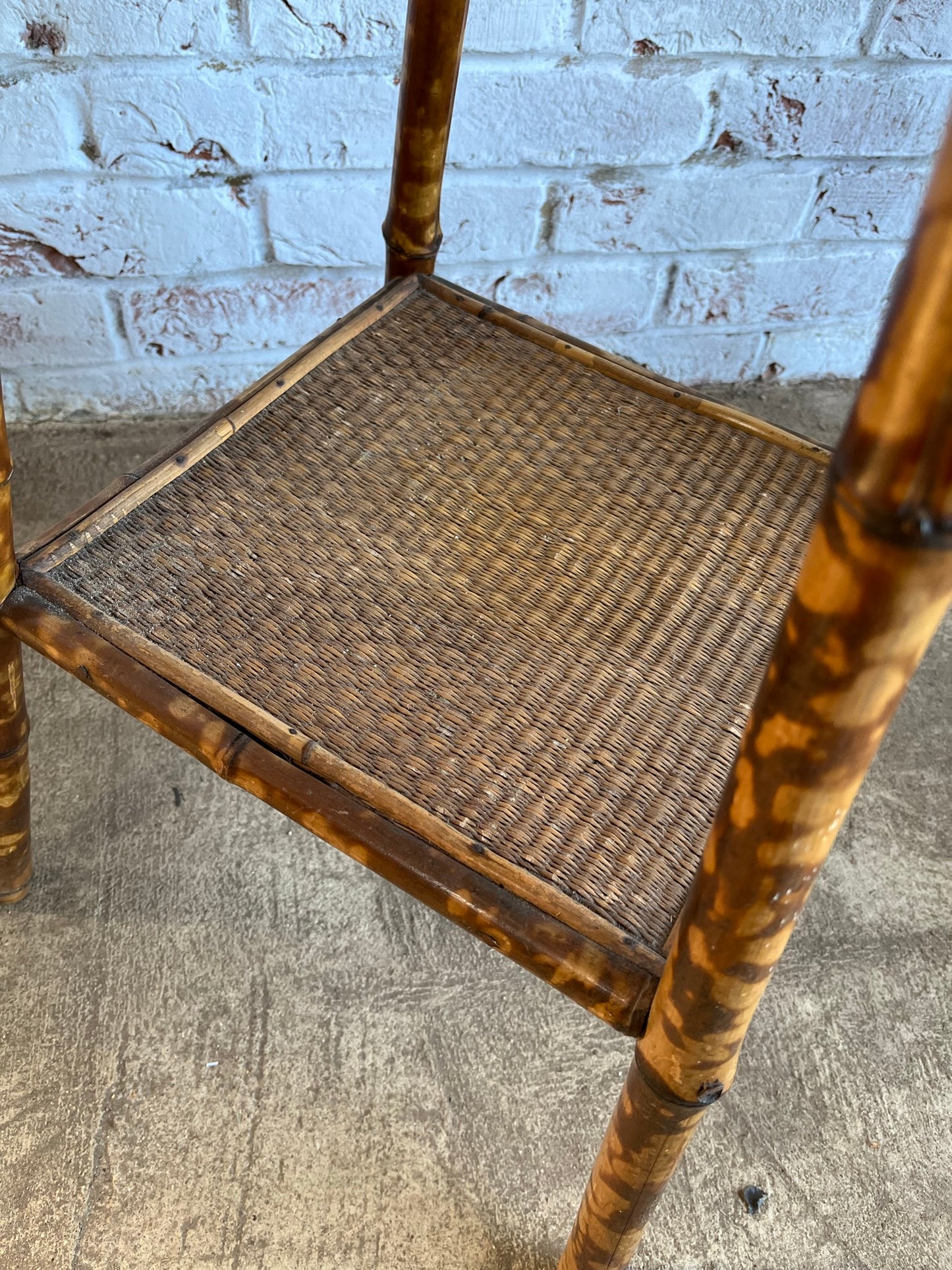 Victorian bamboo occasional table/wine table/lamp table.