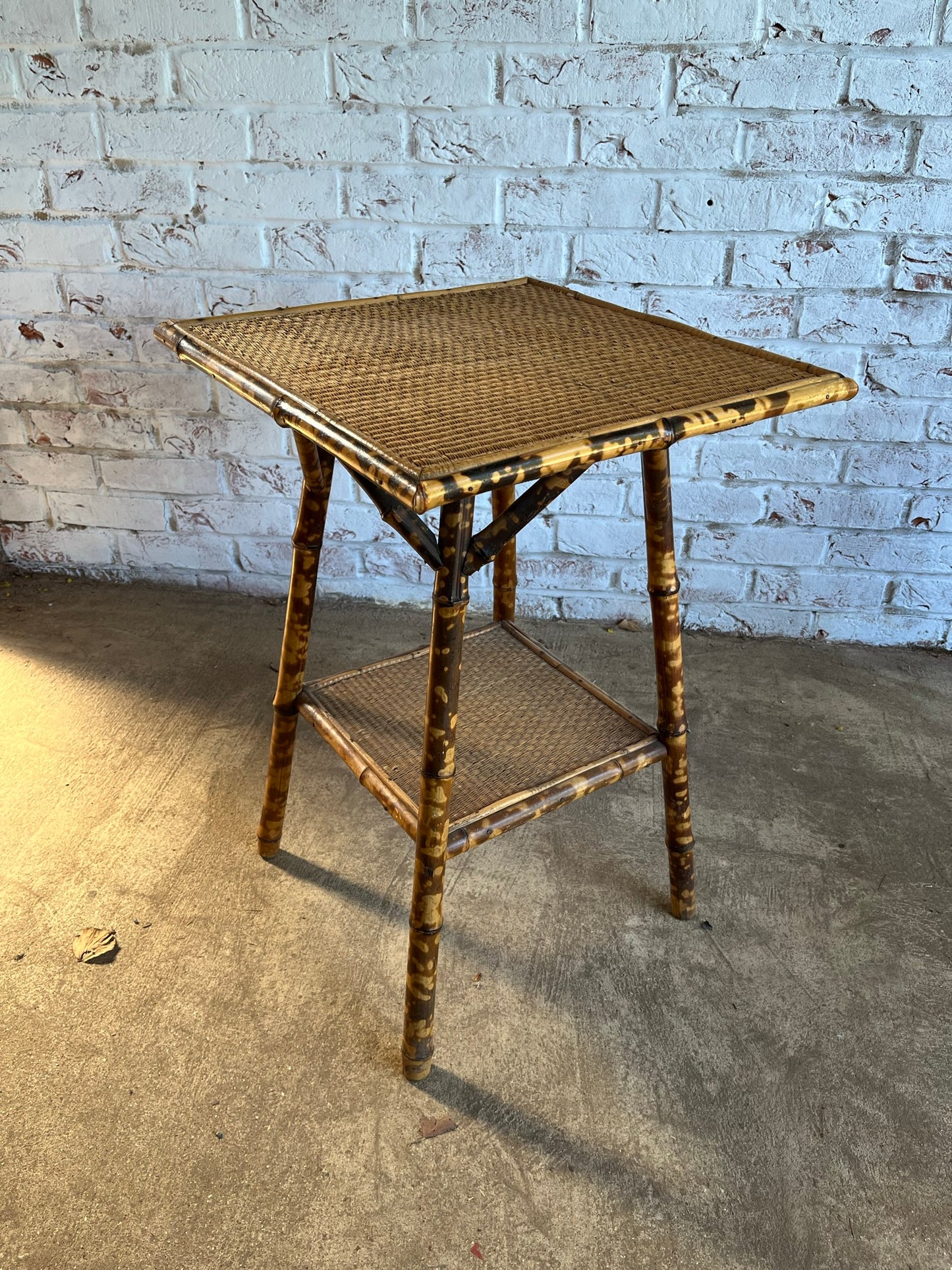 Victorian bamboo occasional table/wine table/lamp table.