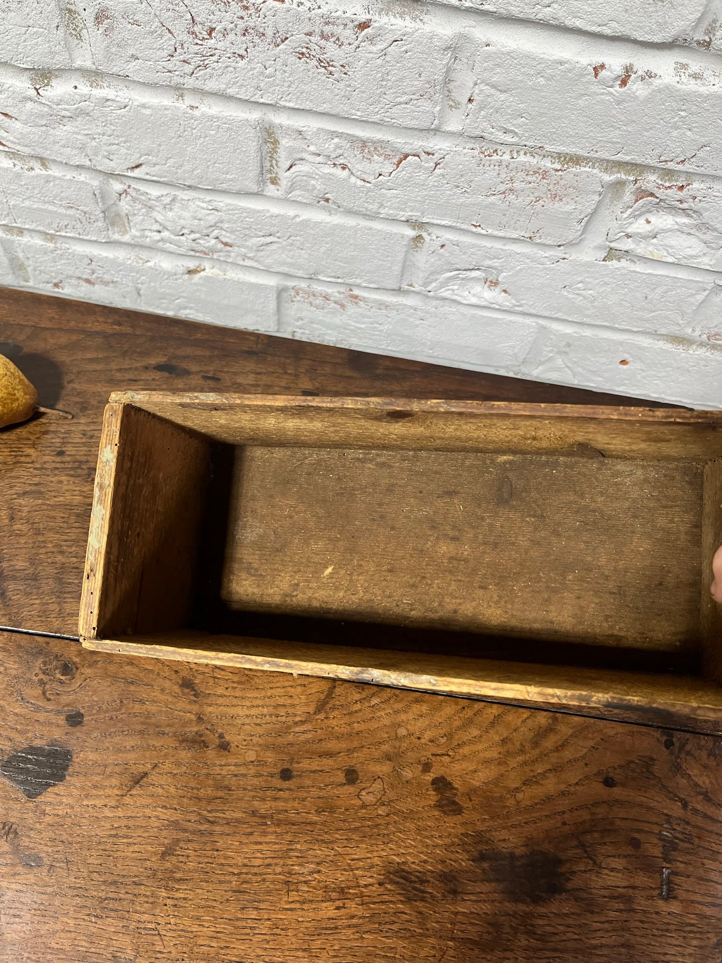 Vintage wooden Cadbury's Cocoa Essence box