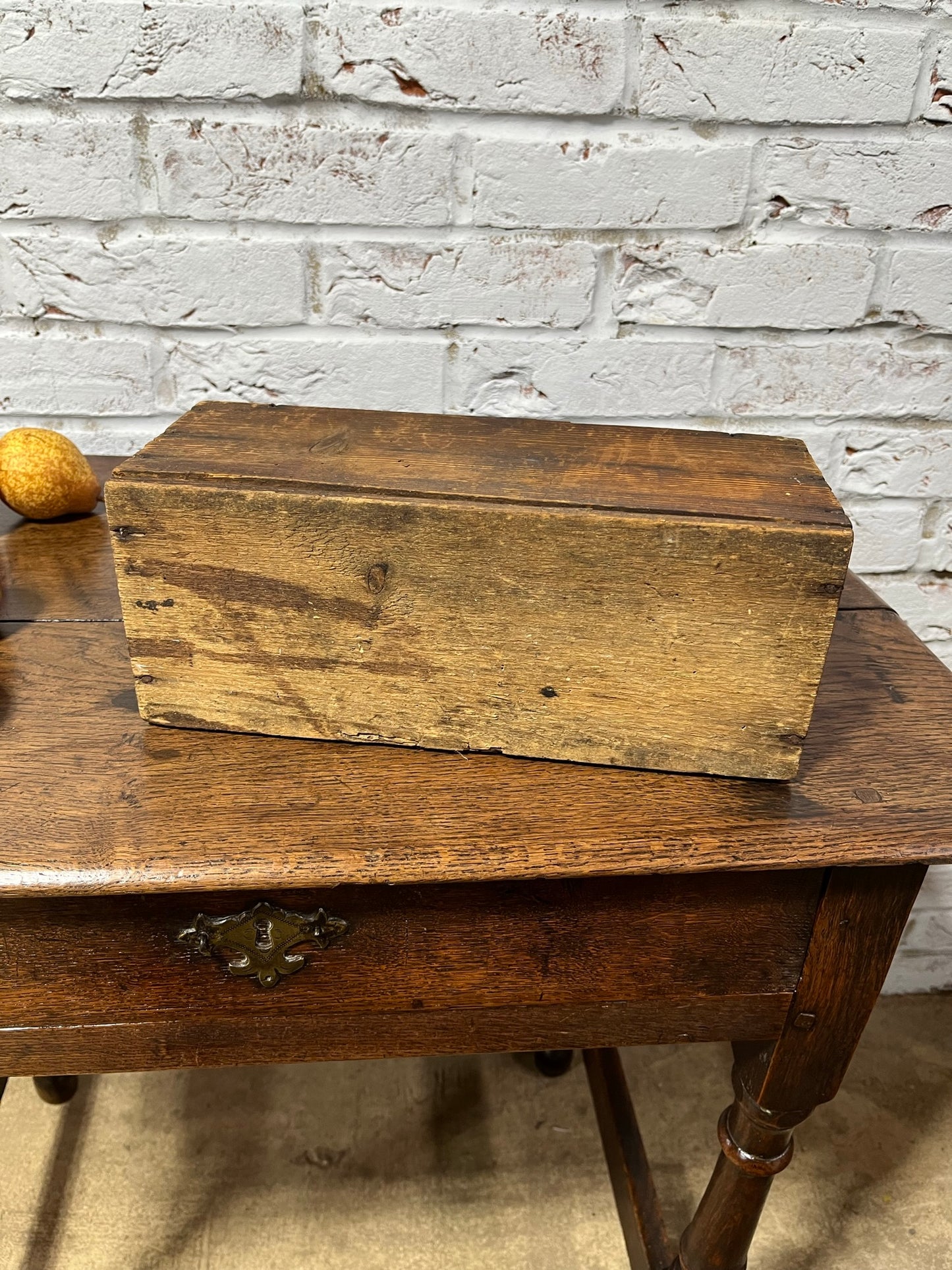 Vintage wooden Cadbury's Cocoa Essence box