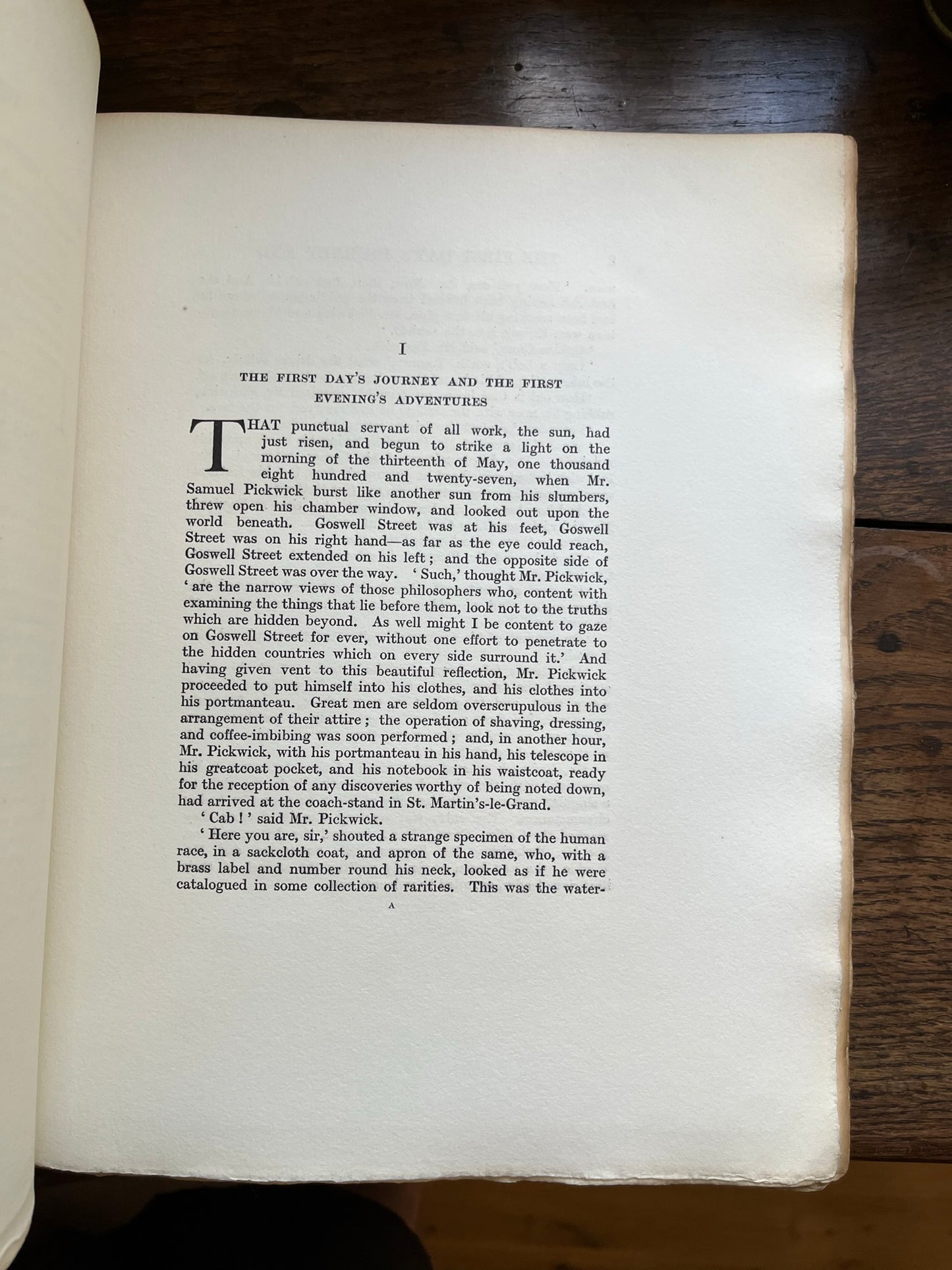 1910, limited edition, signed, "Mr Pickwick Pages from the Pickwick Papers with illustrations by Frank Reynolds R.I."
