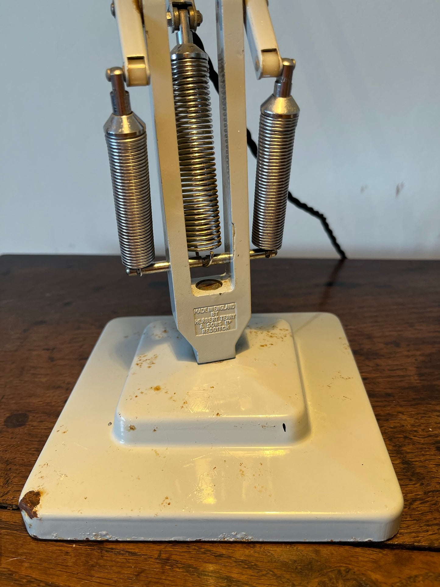 Herbert Terry Anglepoise lamp, Model 1227, 1960s, good colour, PAT tested.