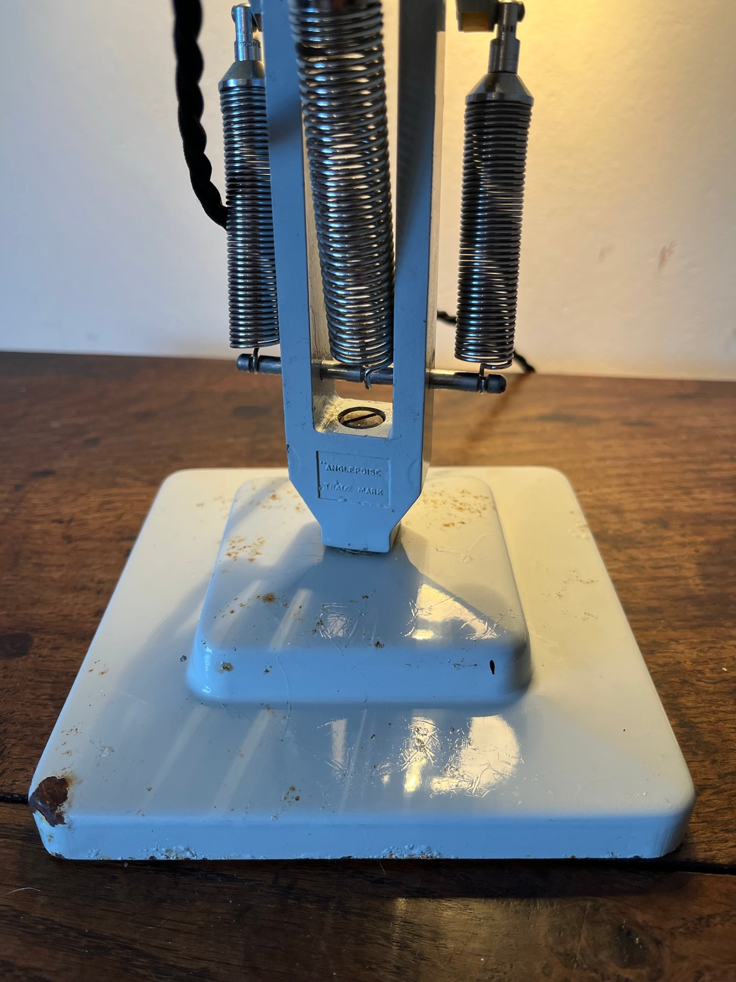 Herbert Terry Anglepoise lamp, Model 1227, 1960s, good colour, PAT tested.
