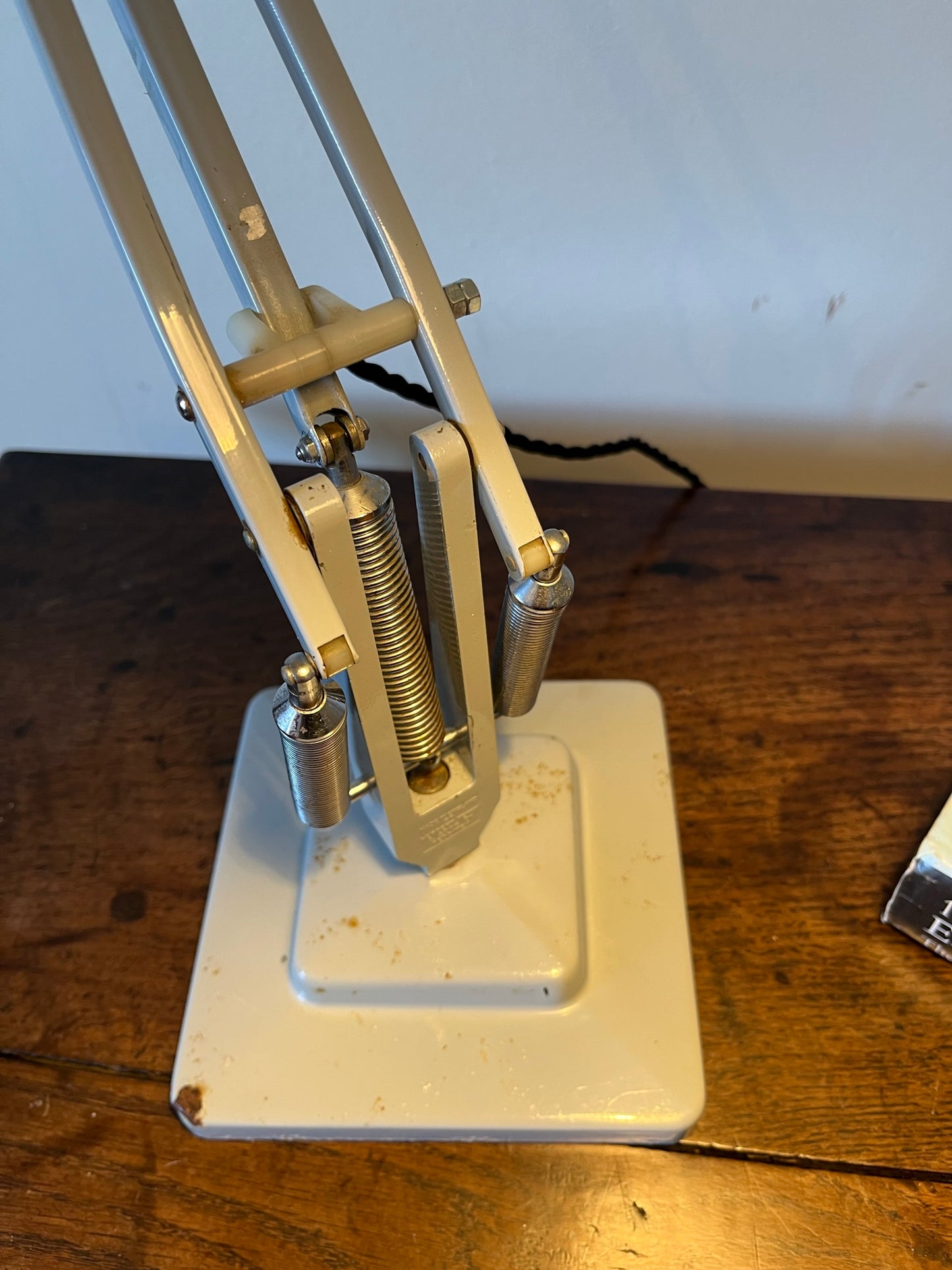 Herbert Terry Anglepoise lamp, Model 1227, 1960s, good colour, PAT tested.