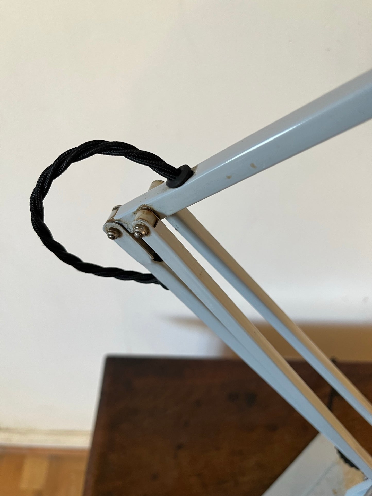 Herbert Terry Anglepoise lamp, Model 1227, 1960s, good colour, PAT tested.