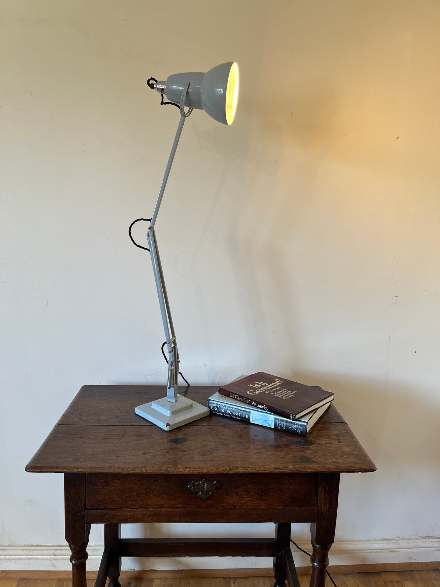 Herbert Terry Anglepoise lamp, Model 1227, 1960s, good colour, PAT tested.