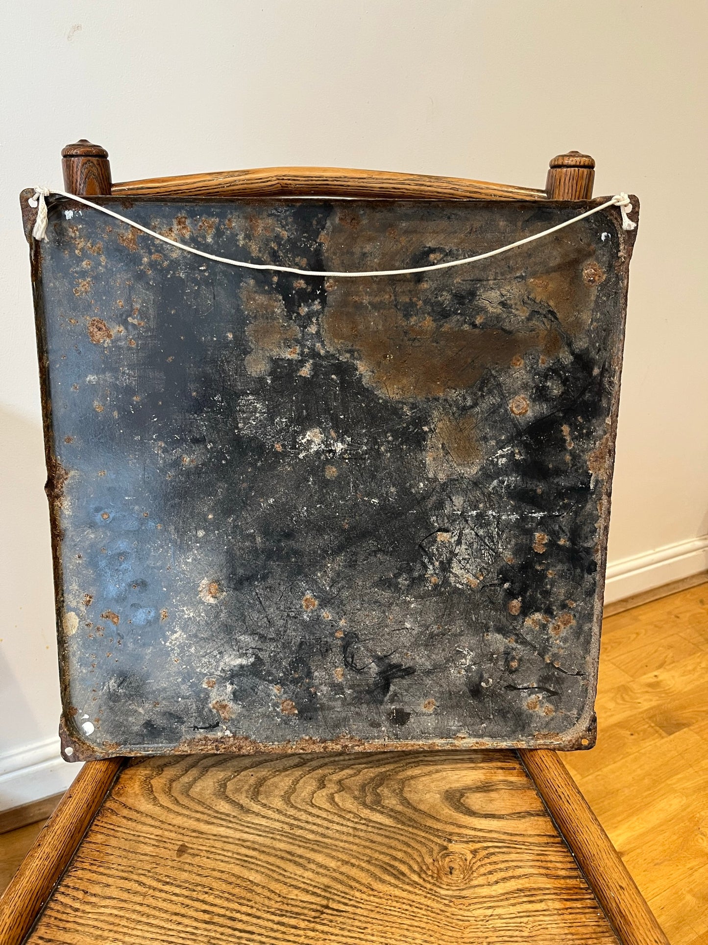 Early 20th century French enamel advertising sign.