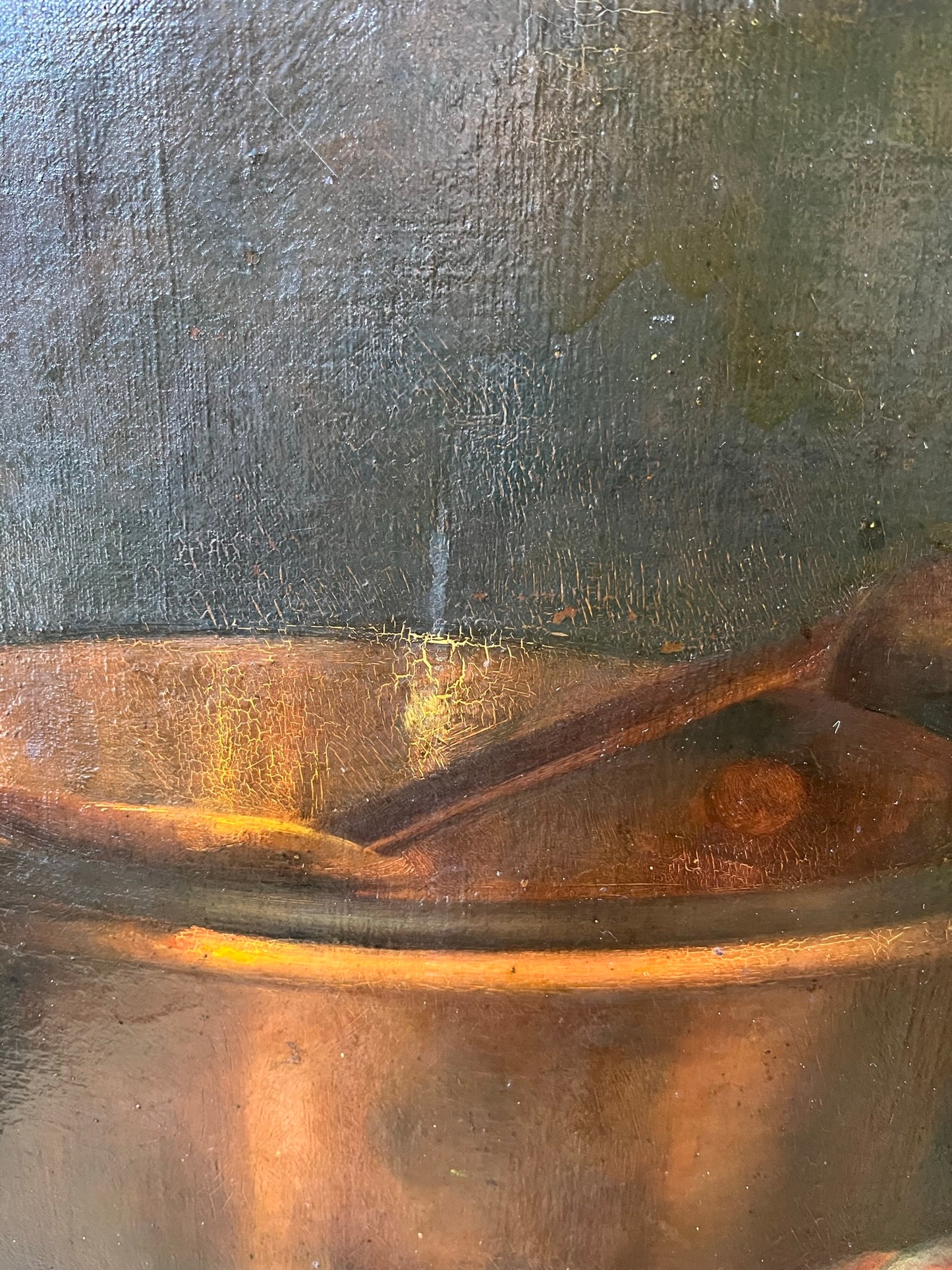 Early 20th century French still life, by S. Gaudin.