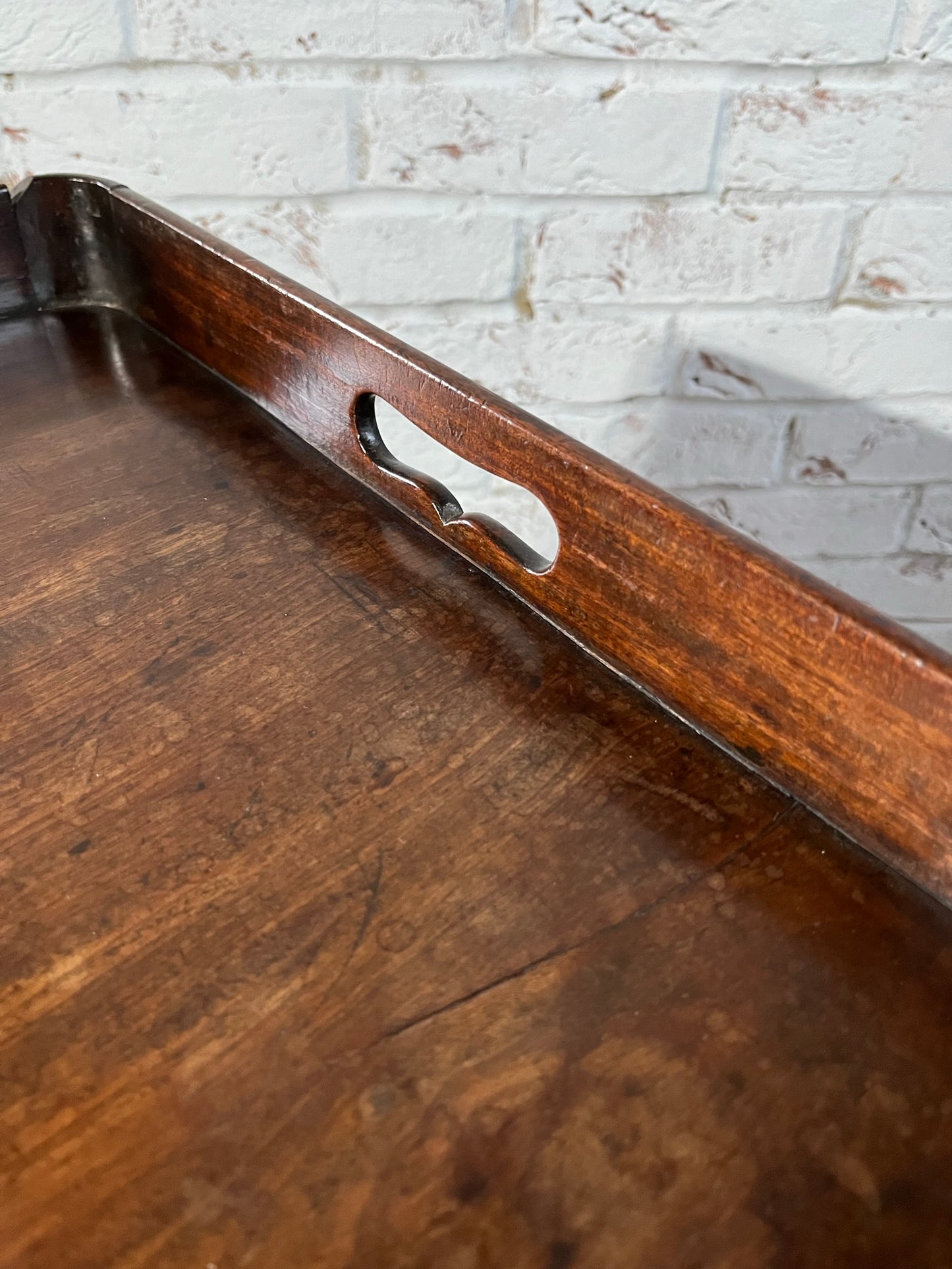 A good large George III nightstand or bedside table.
