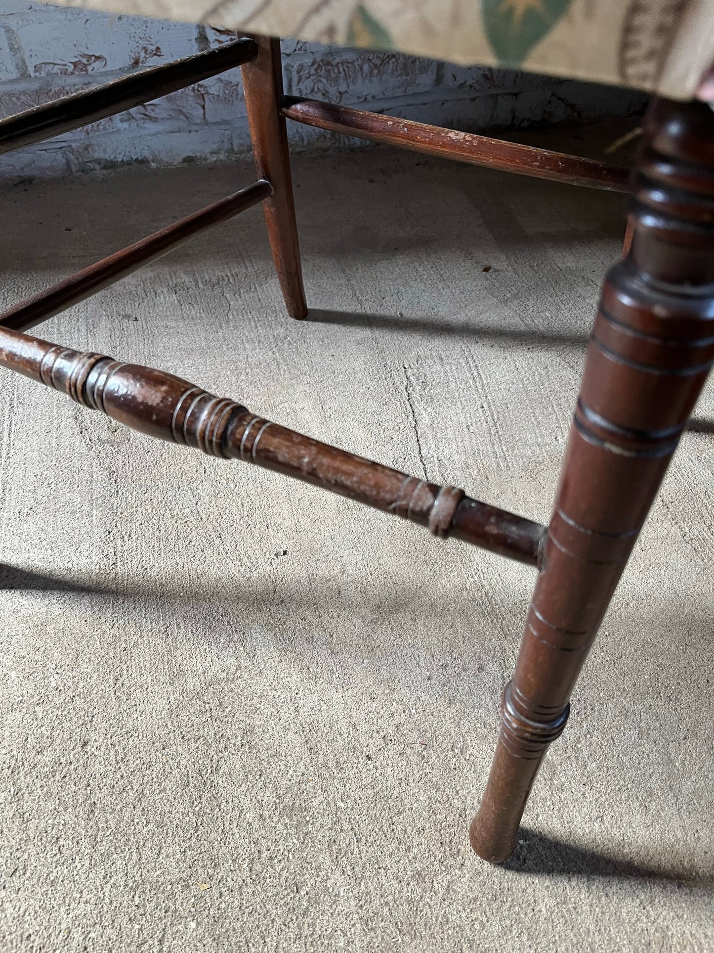 Aesthetic movement chair in the manner of E W Godwin.